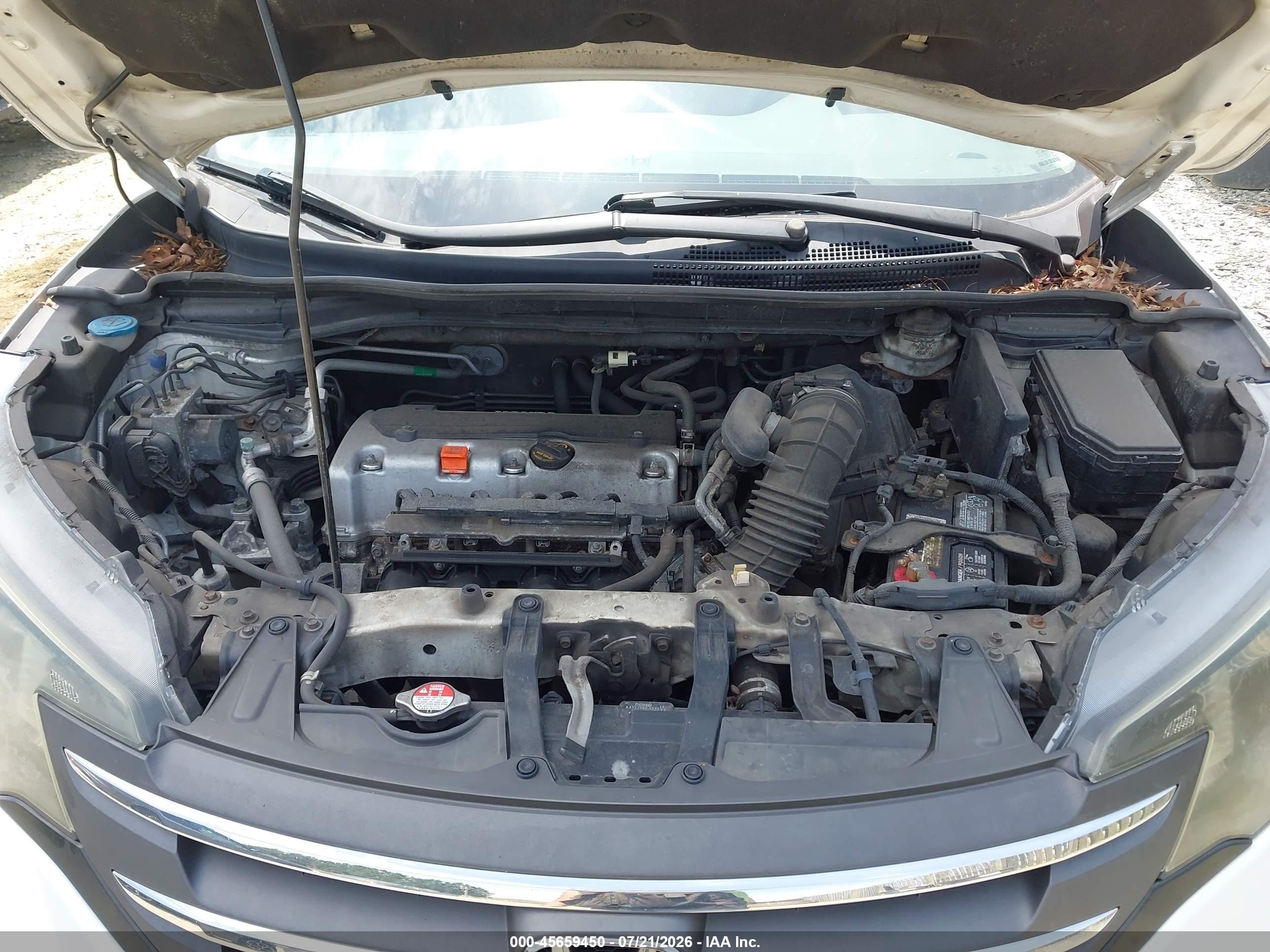 2014 Honda Cr-v Ex White vin: 5J6RM4H57EL027294