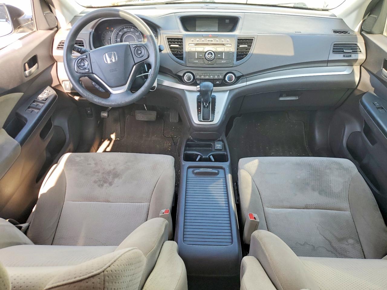 2014 Honda Cr-v Ex White vin: 5J6RM4H57EL056584