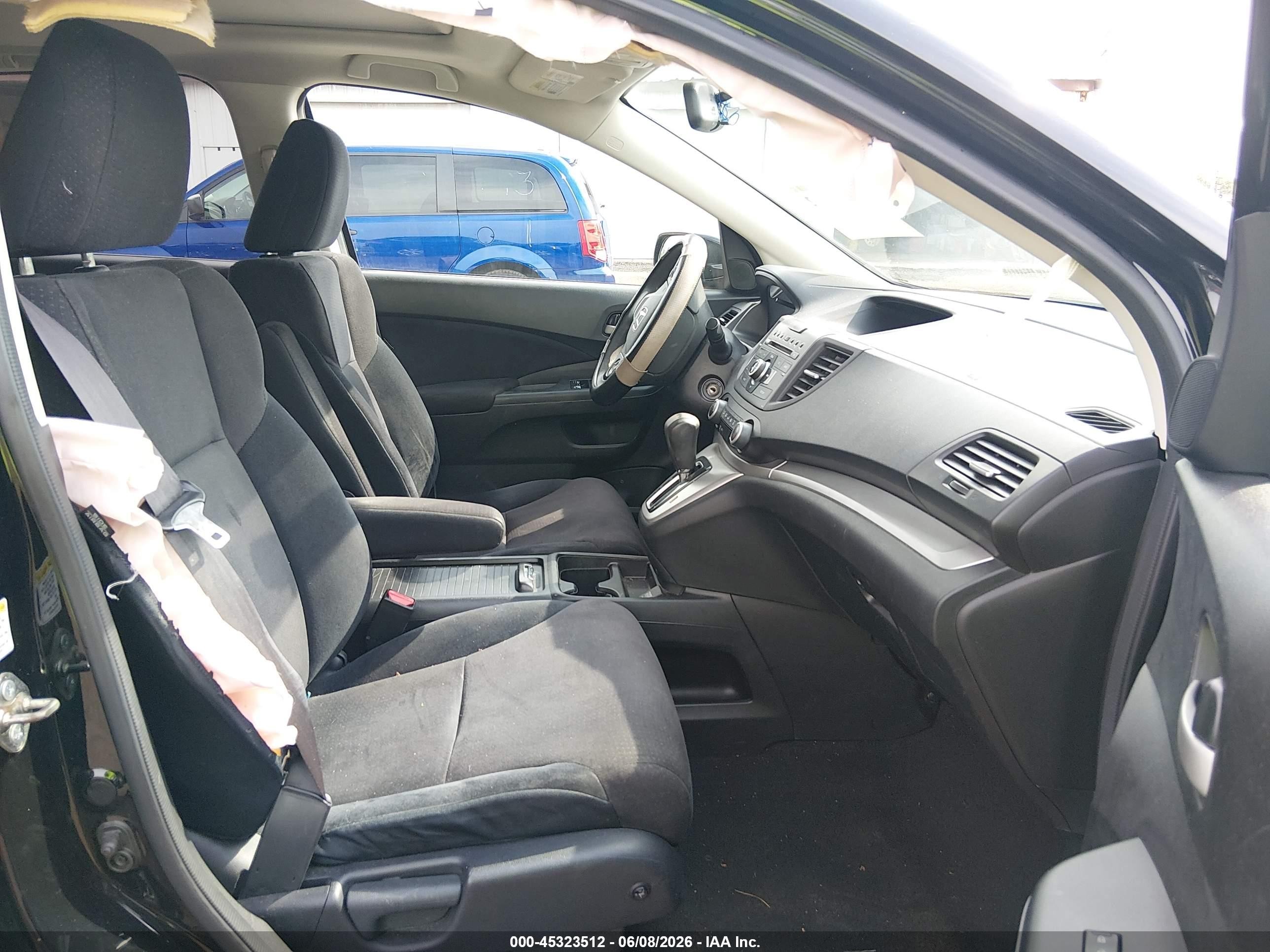 2014 Honda Cr-v Ex Black vin: 5J6RM4H57EL072705