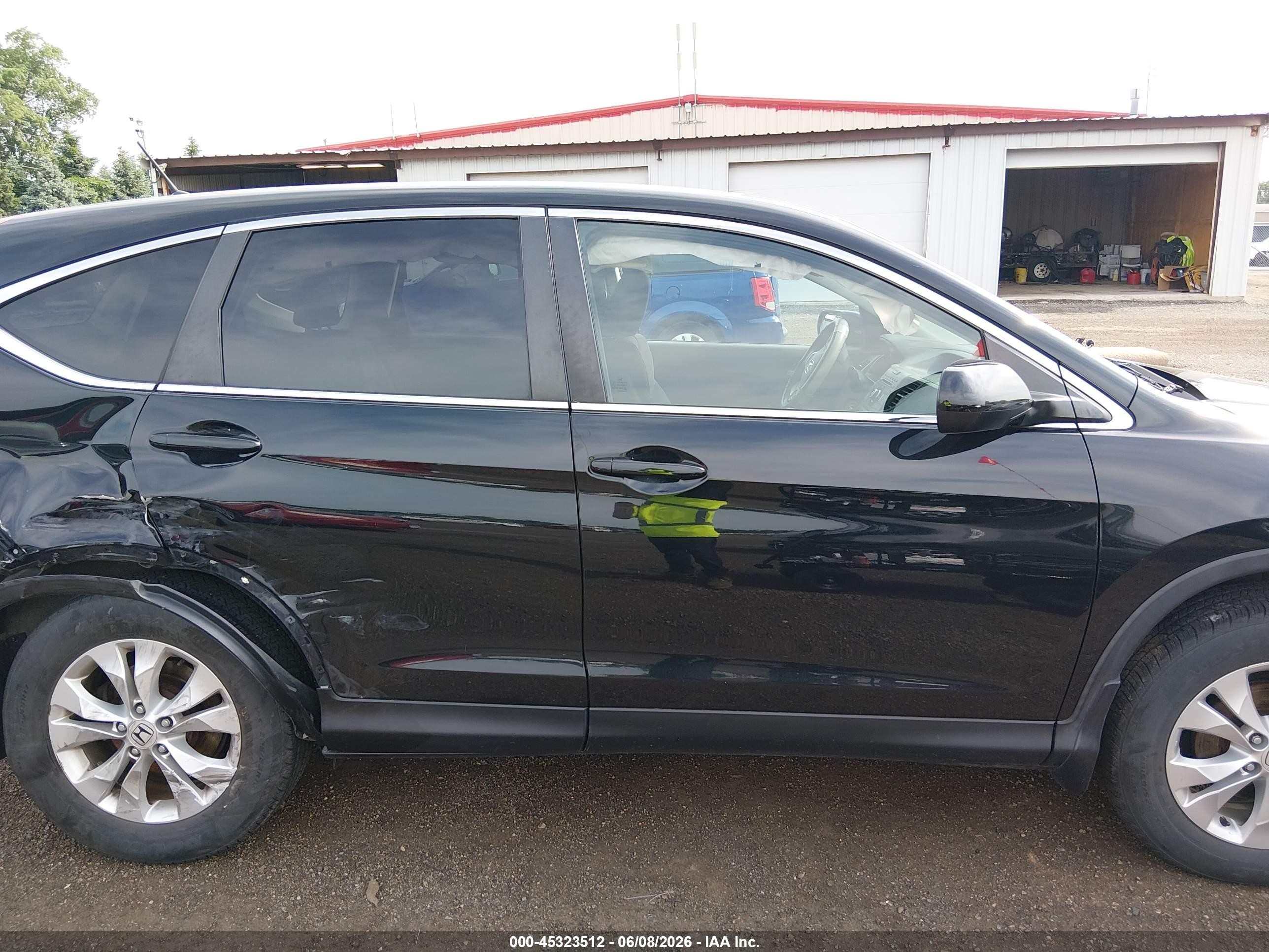 2014 Honda Cr-v Ex Black vin: 5J6RM4H57EL072705