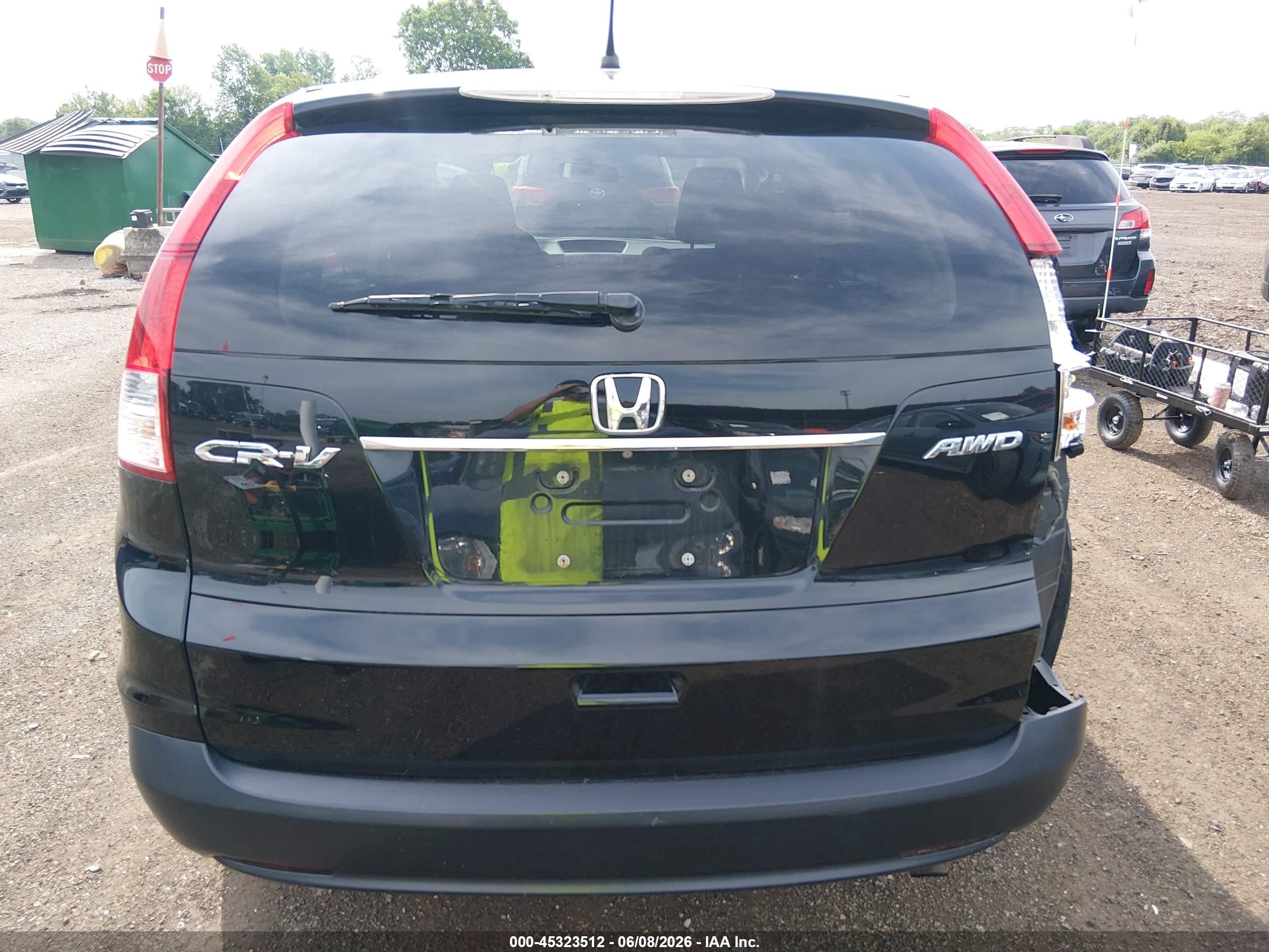 2014 Honda Cr-v Ex Black vin: 5J6RM4H57EL072705