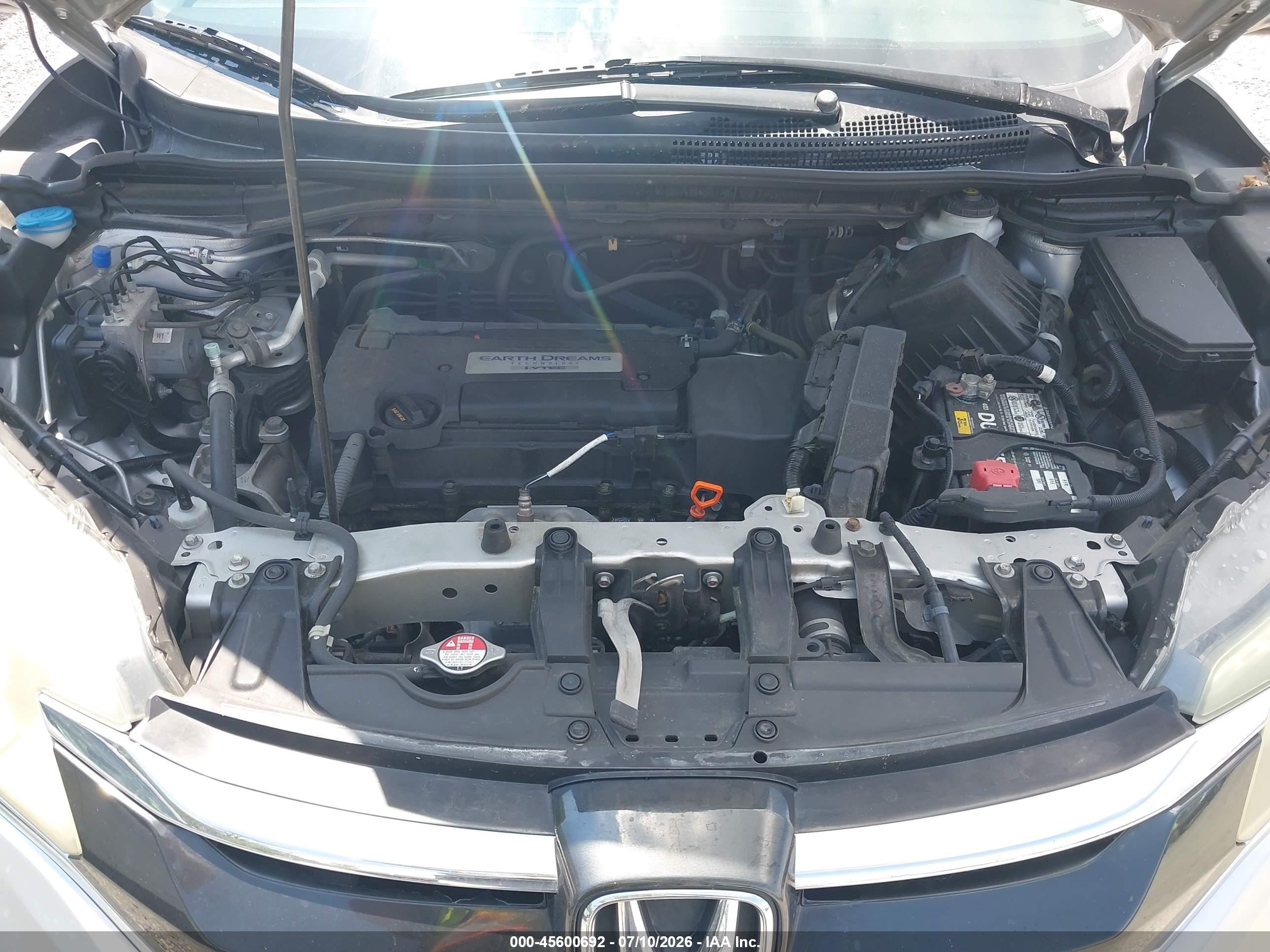 2015 Honda Cr-v Ex Gray vin: 5J6RM4H57FL041214