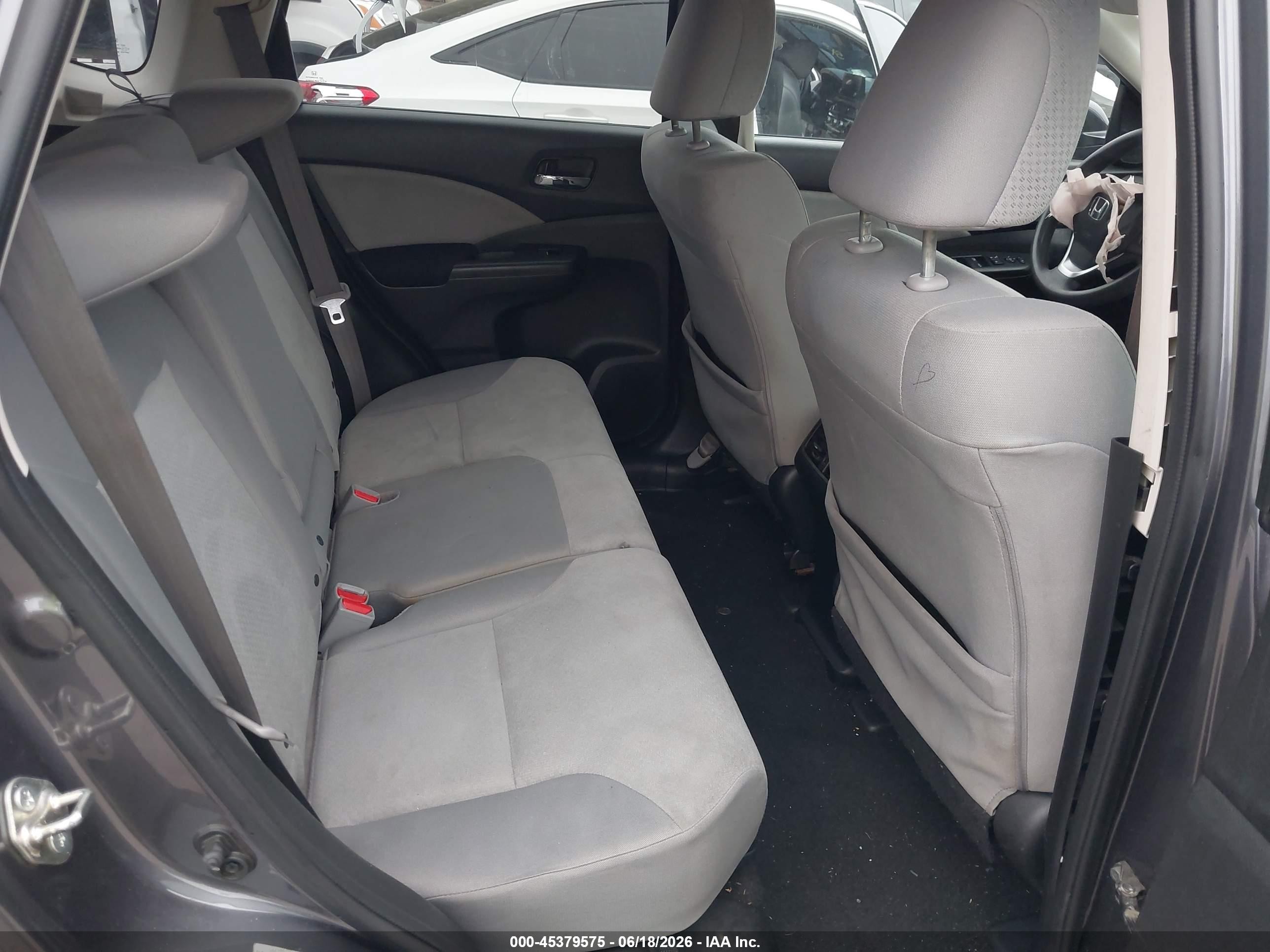2015 Honda Cr-v Ex Серый vin: 5J6RM4H57FL058238
