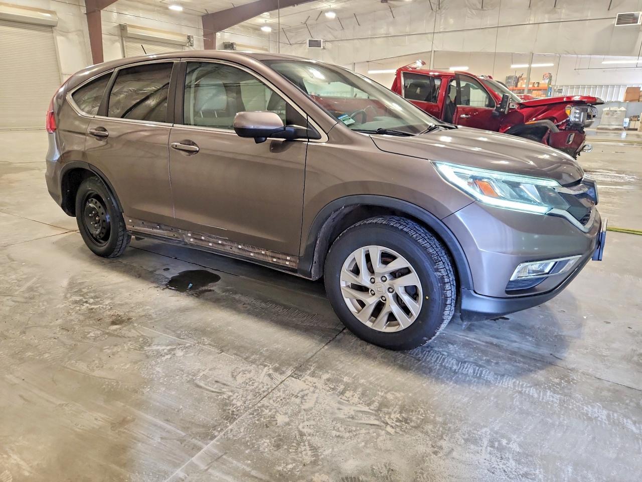 2015 Honda Cr-v Ex Gray vin: 5J6RM4H57FL091336