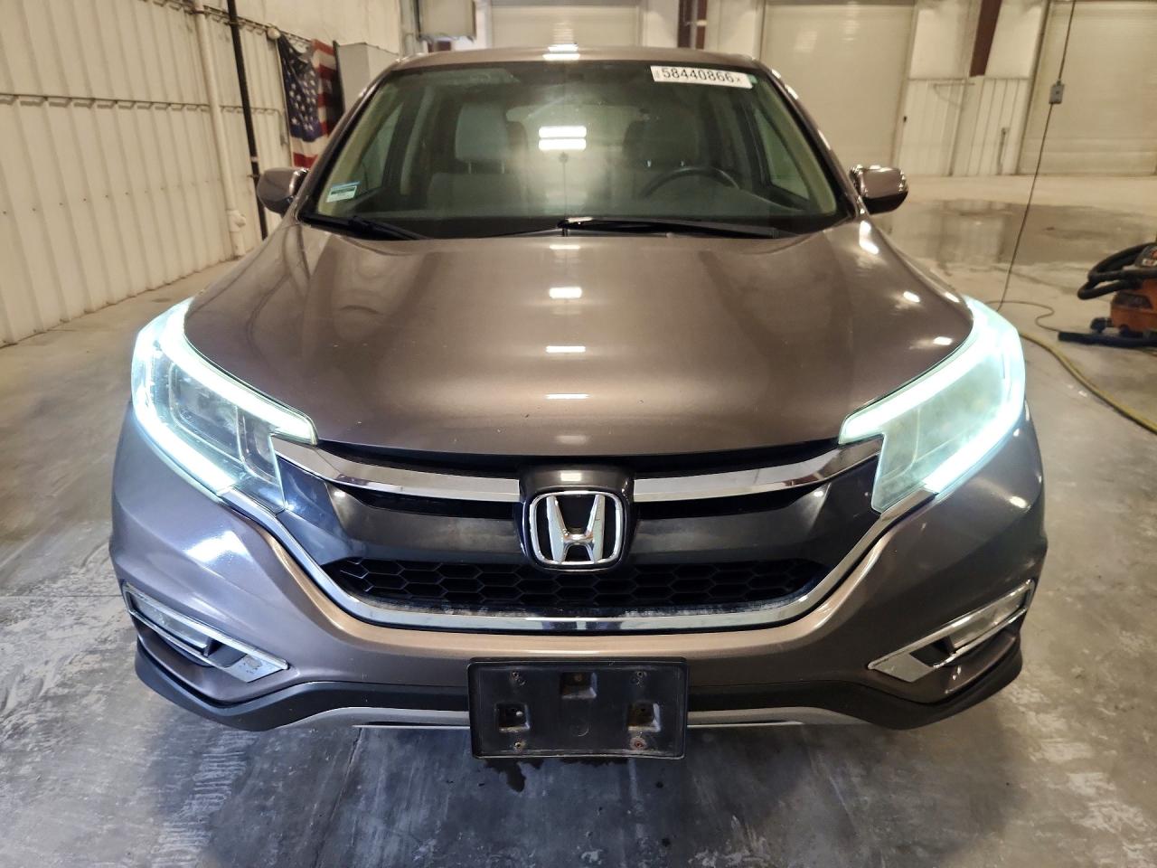 2015 Honda Cr-v Ex Gray vin: 5J6RM4H57FL091336