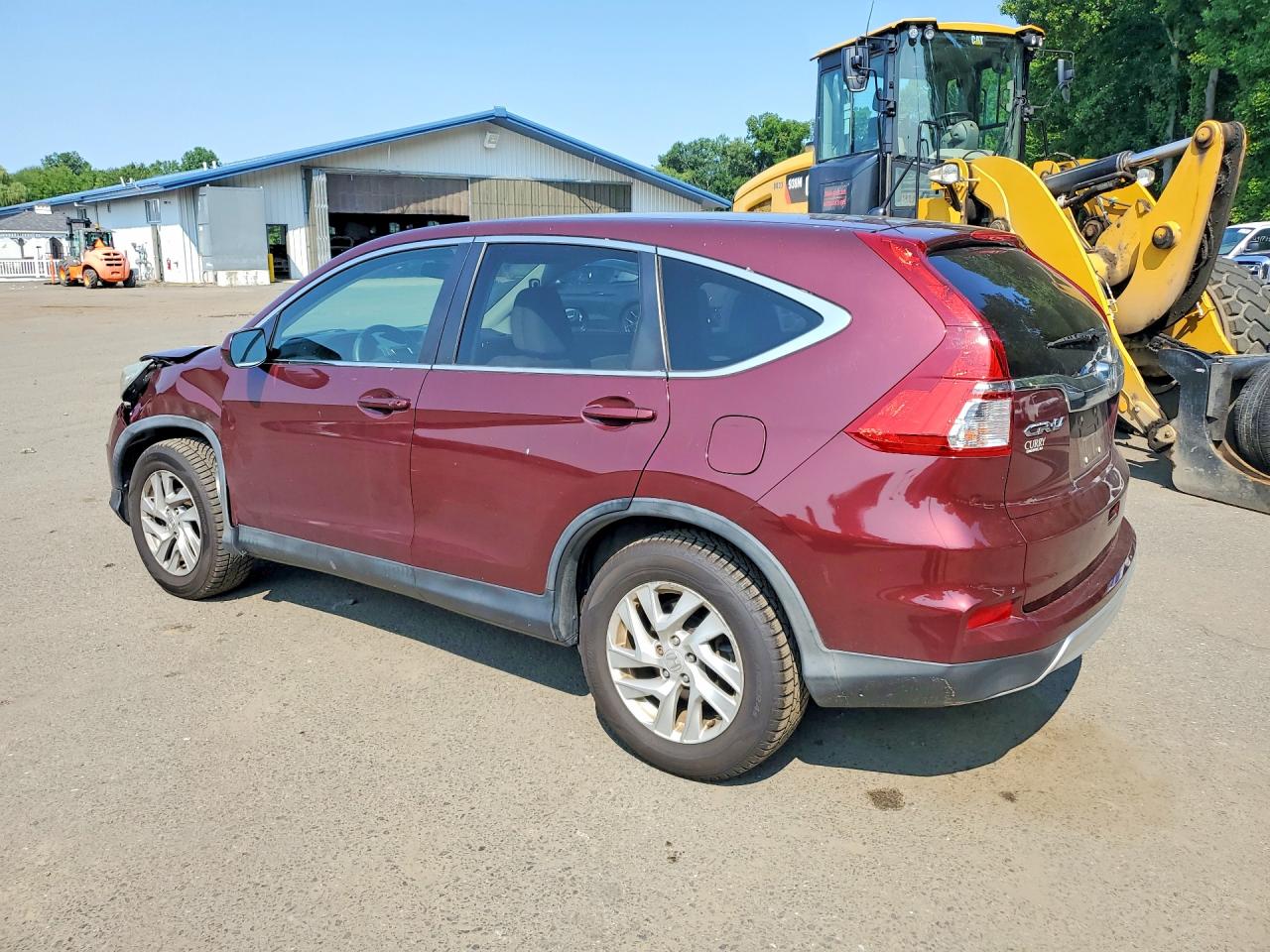 2015 Honda Cr-v Ex Purple vin: 5J6RM4H57FL113125