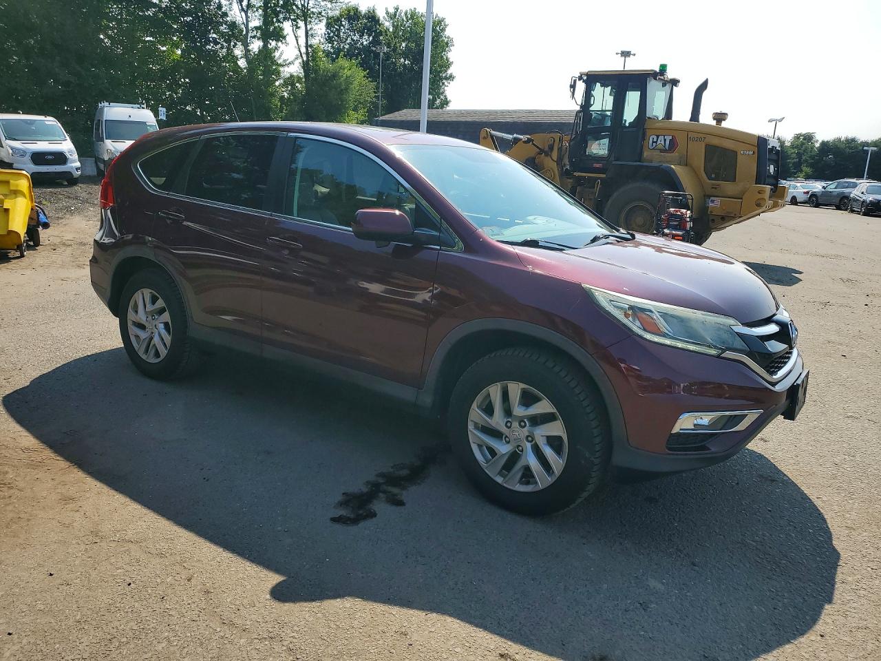 2015 Honda Cr-v Ex Purple vin: 5J6RM4H57FL113125