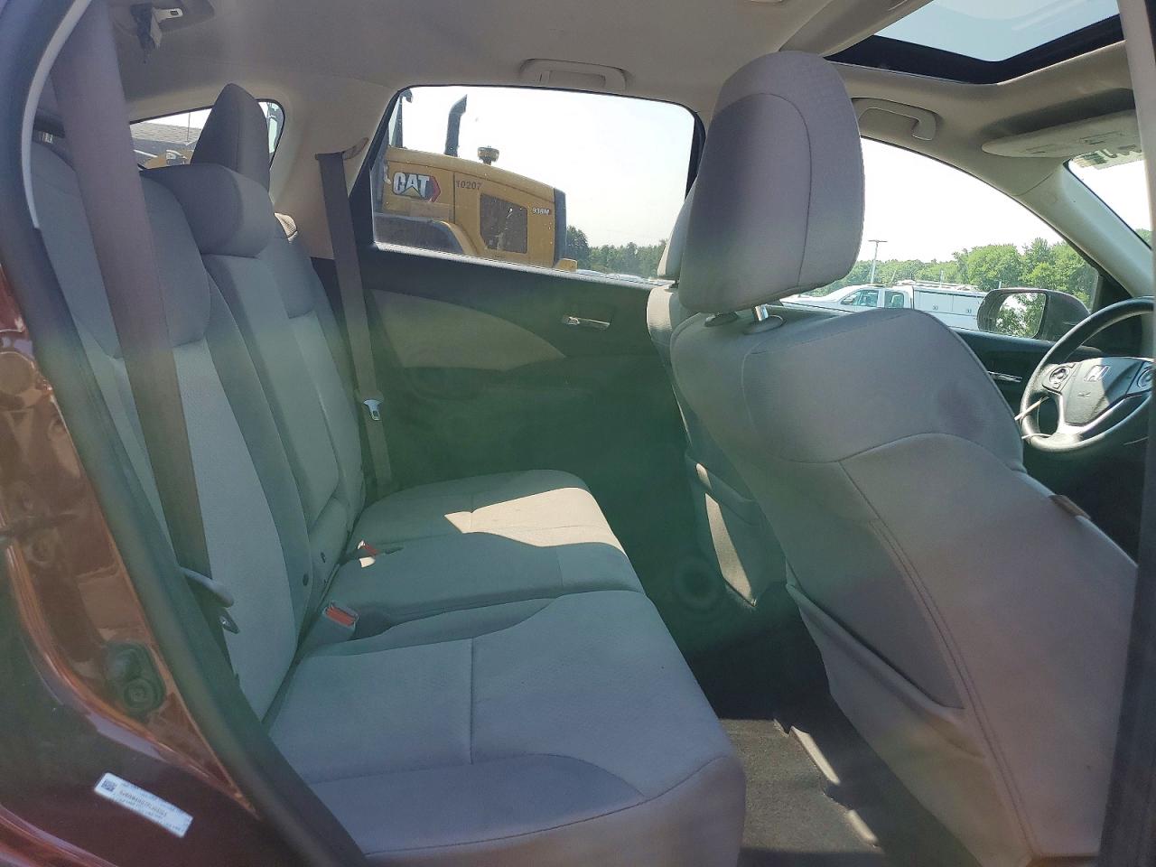 2015 Honda Cr-v Ex Purple vin: 5J6RM4H57FL113125