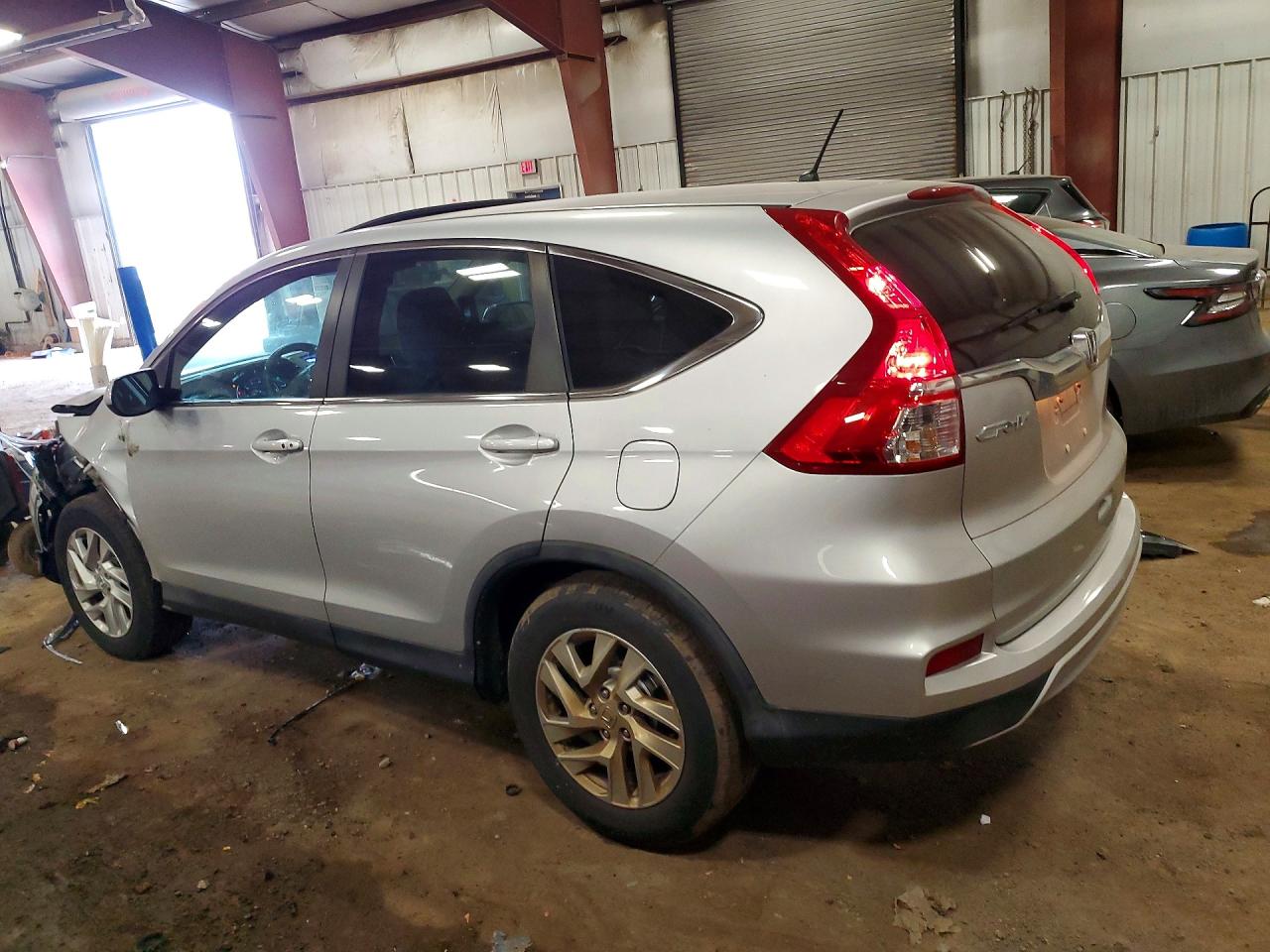 2016 Honda Cr-v Ex Silver vin: 5J6RM4H57GL026326
