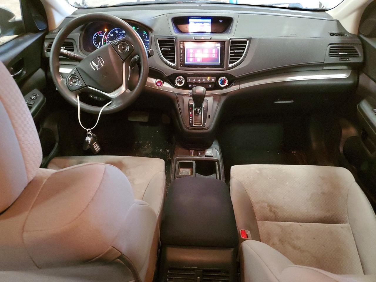 2016 Honda Cr-v Ex Silver vin: 5J6RM4H57GL026326