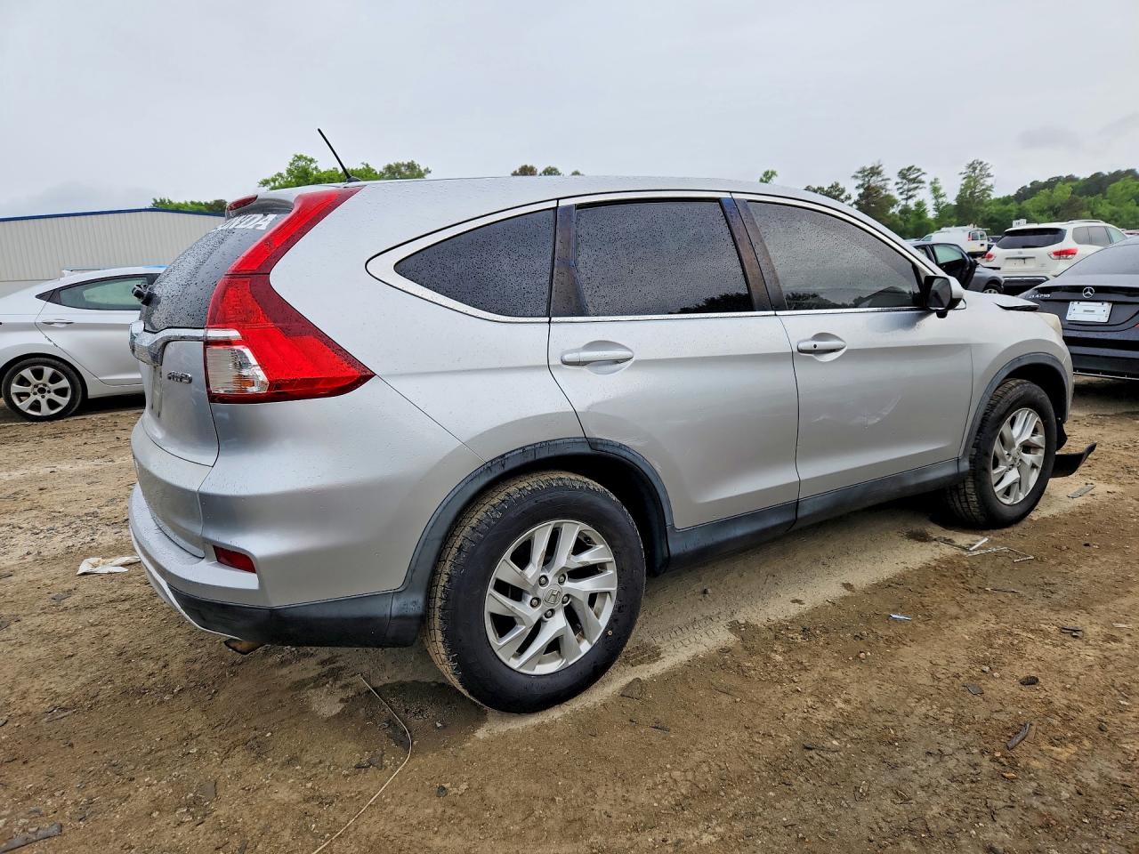 2016 Honda Cr-v Ex Silver vin: 5J6RM4H57GL100828