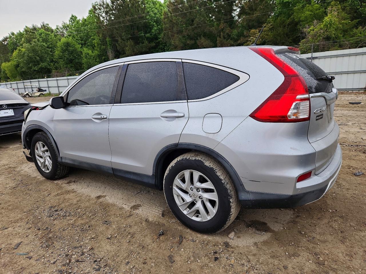 2016 Honda Cr-v Ex Silver vin: 5J6RM4H57GL100828