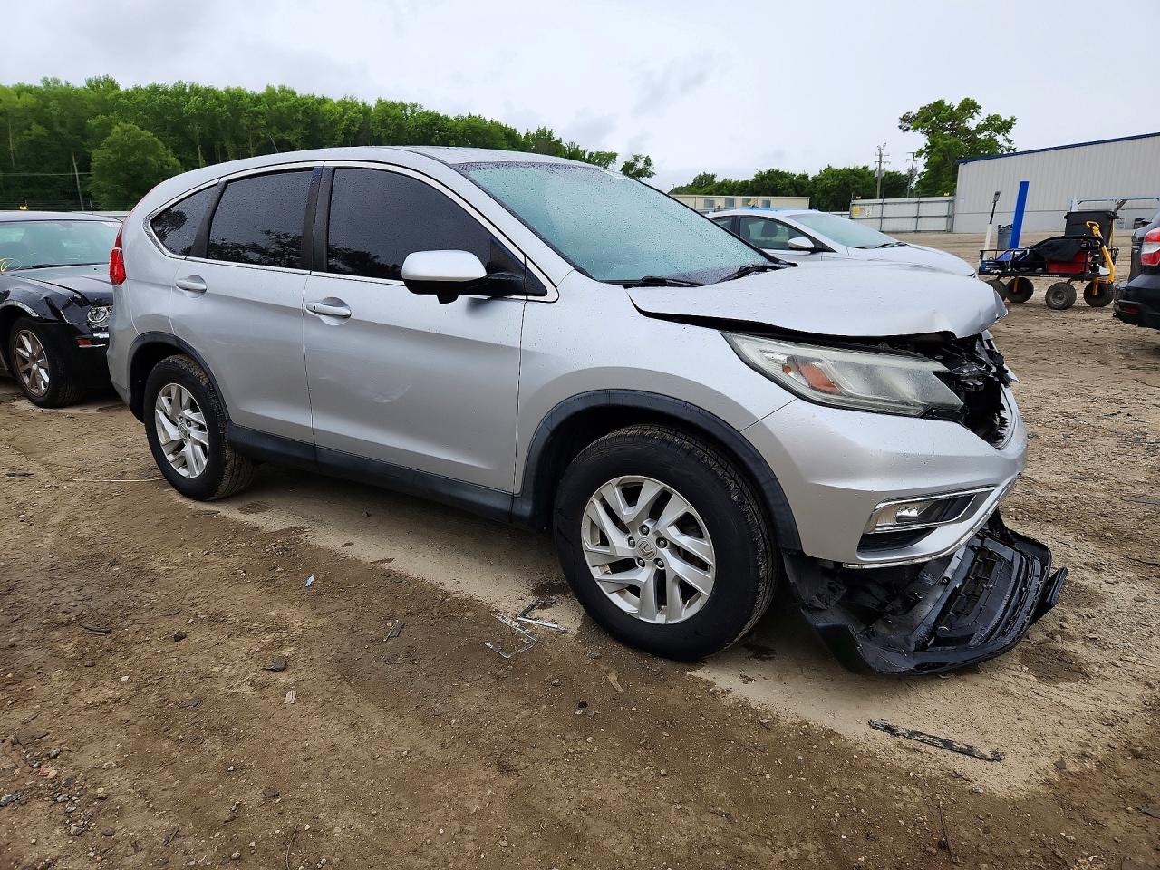 2016 Honda Cr-v Ex Silver vin: 5J6RM4H57GL100828