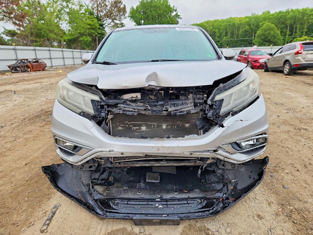 2016 Honda Cr-v Ex Silver vin: 5J6RM4H57GL100828