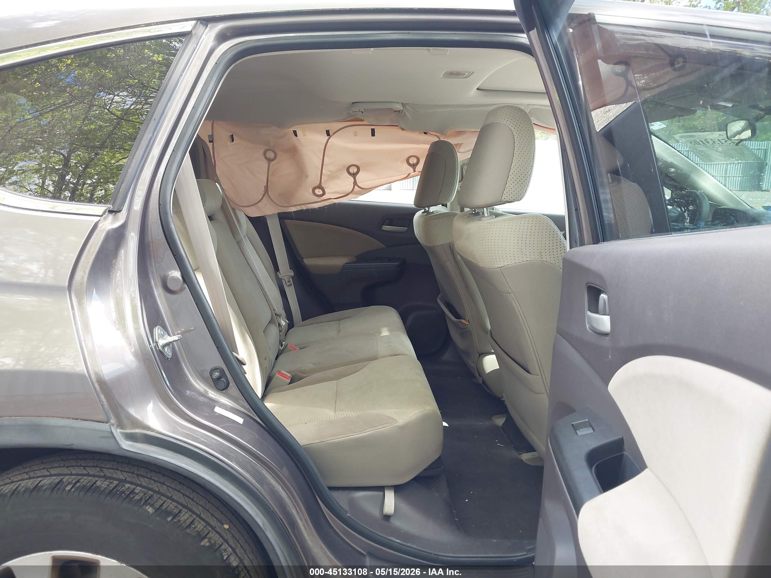 2012 Honda Cr-v Ex Brown vin: 5J6RM4H58CL016656