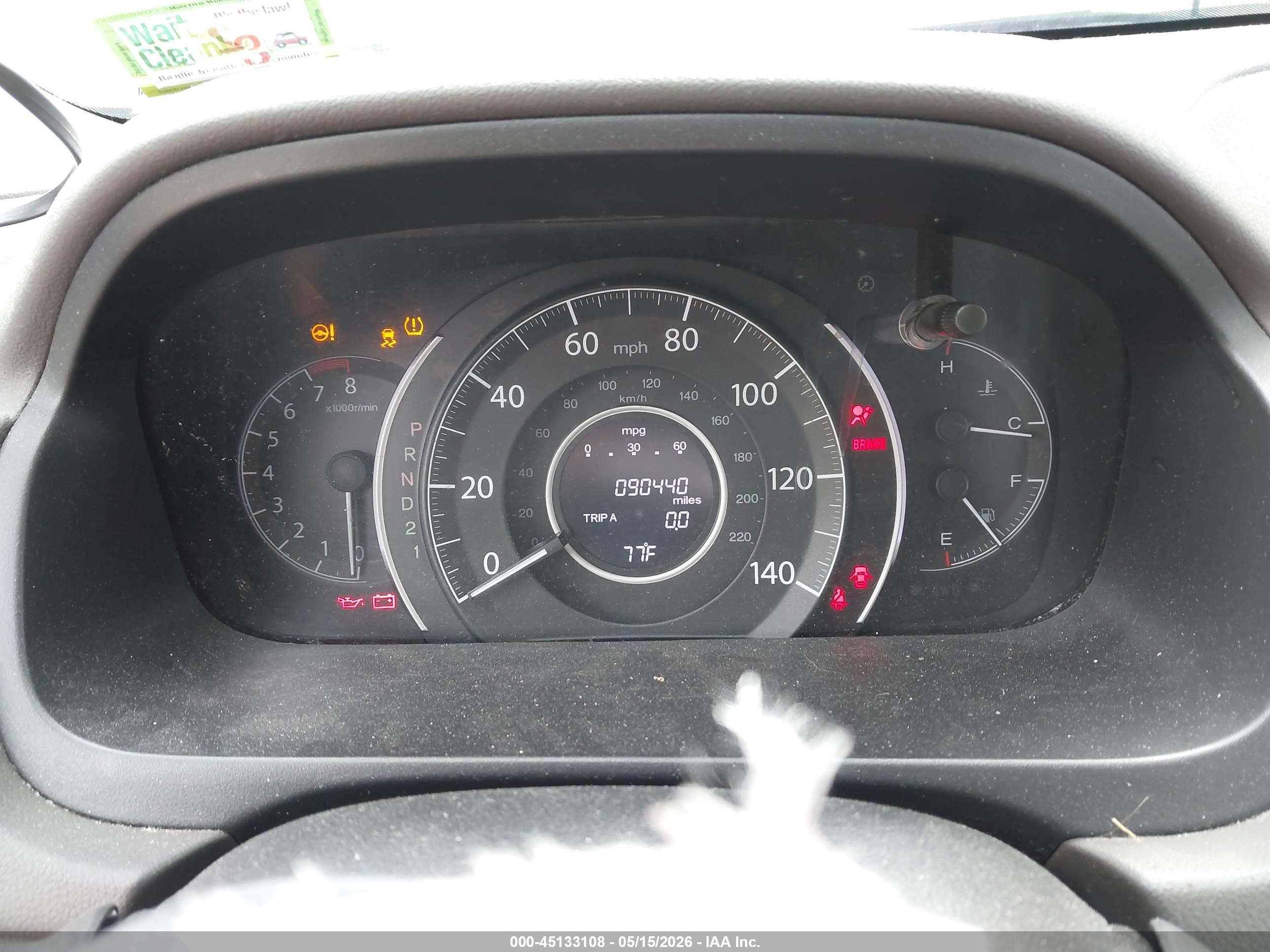 2012 Honda Cr-v Ex Brown vin: 5J6RM4H58CL016656