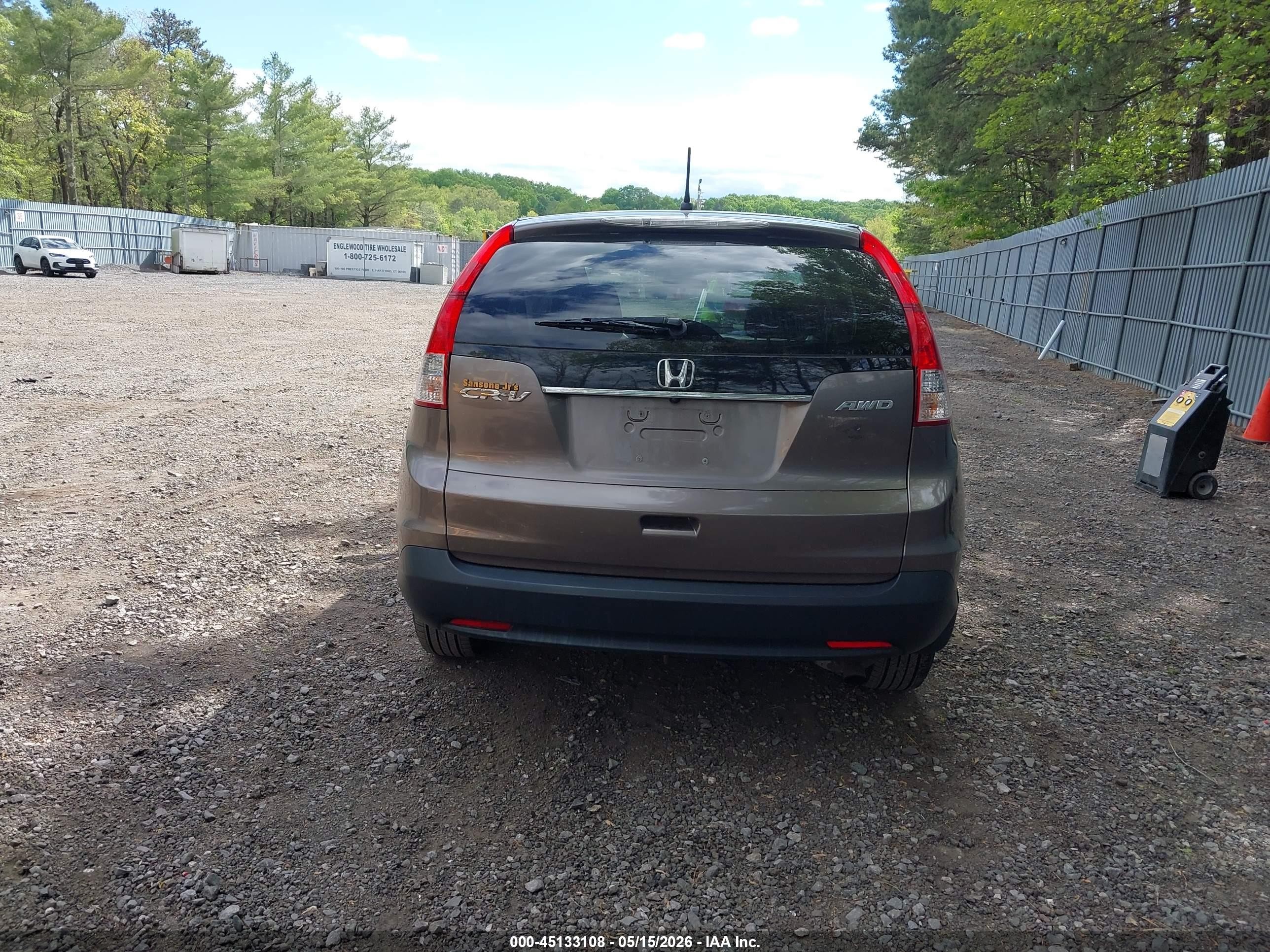 2012 Honda Cr-v Ex Brown vin: 5J6RM4H58CL016656