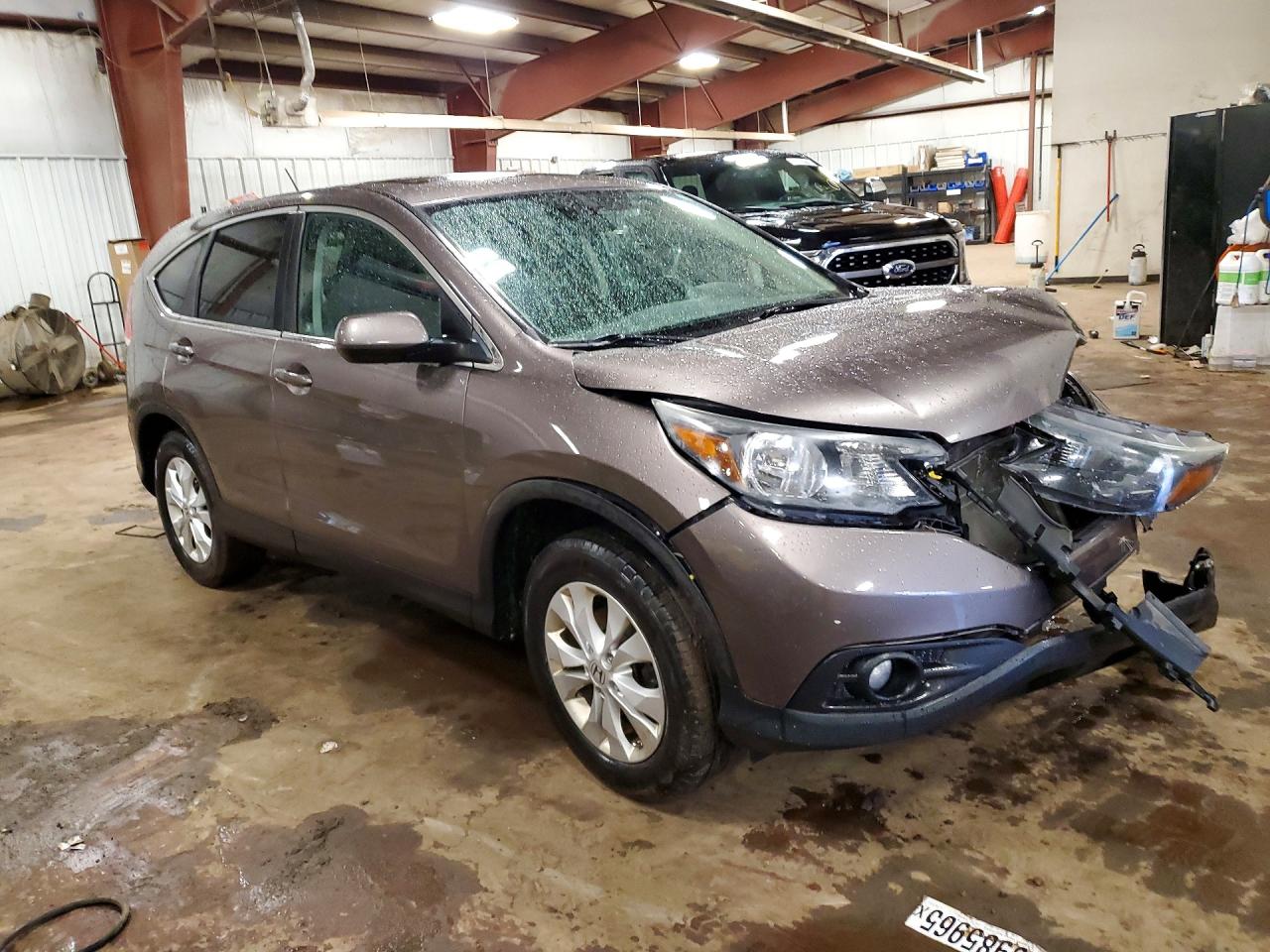 2012 Honda Cr-v Ex Brown vin: 5J6RM4H58CL059006