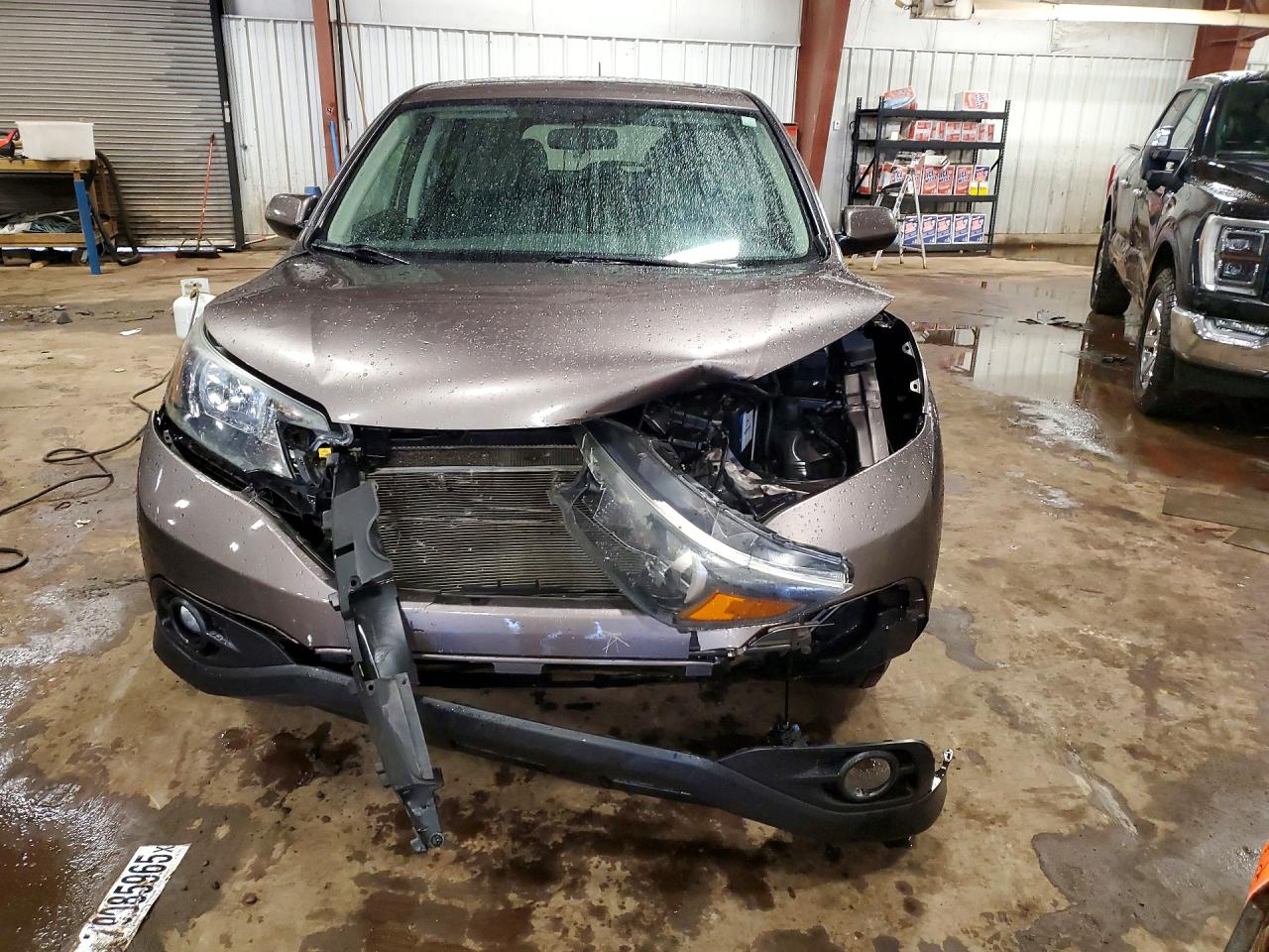 2012 Honda Cr-v Ex Brown vin: 5J6RM4H58CL059006