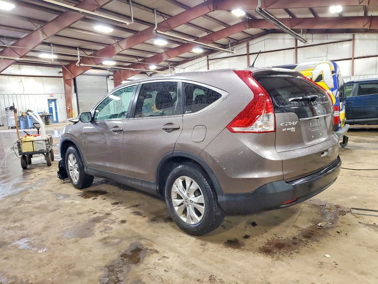 2012 Honda Cr-v Ex Brown vin: 5J6RM4H58CL059006