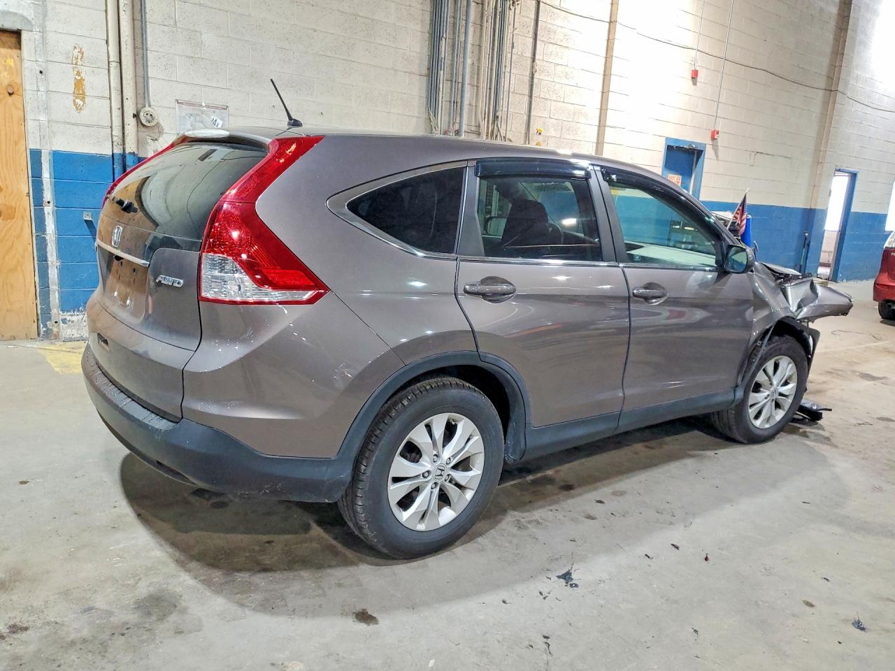2012 Honda Cr-v Ex Серый vin: 5J6RM4H58CL073813