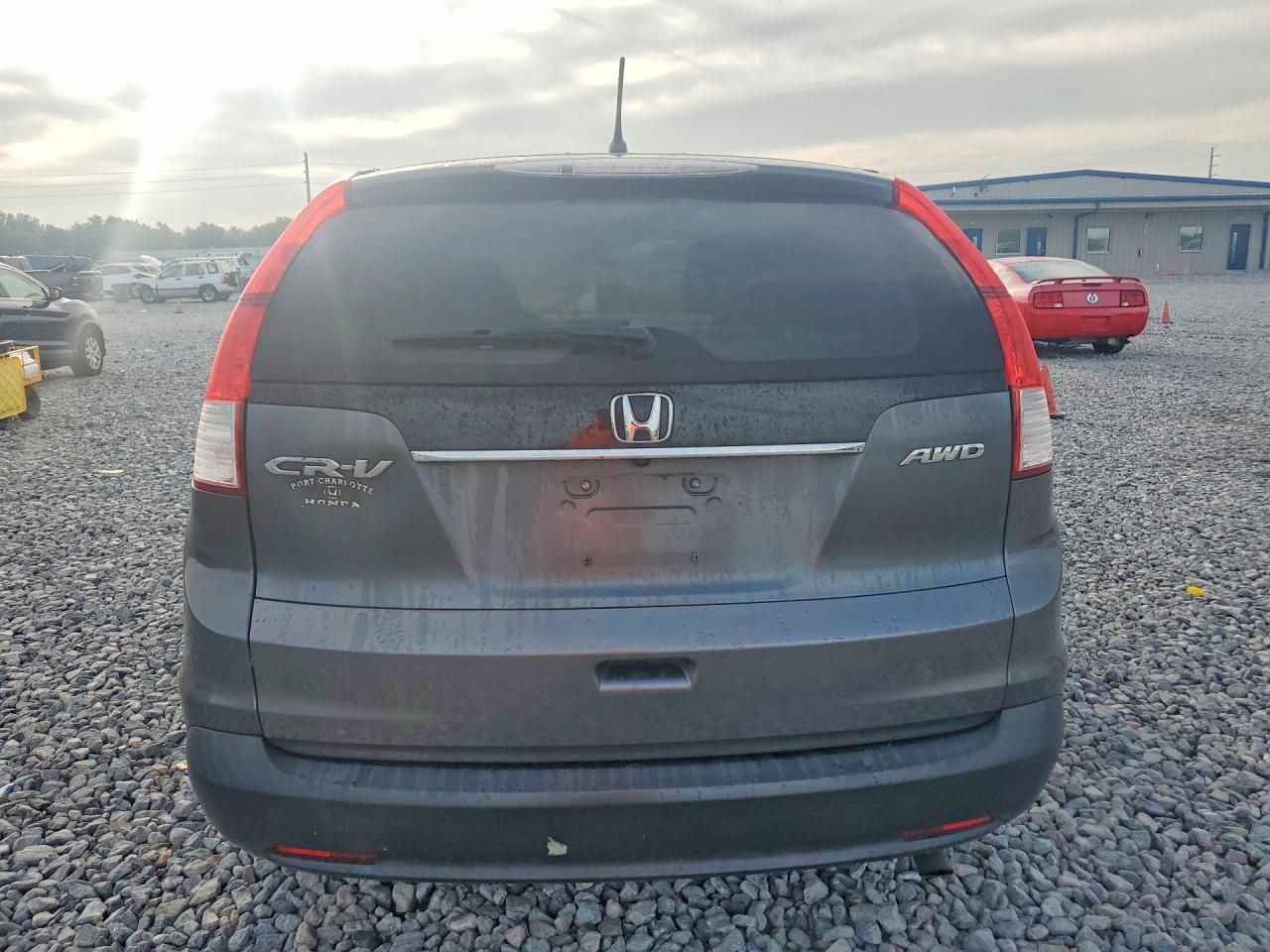 2013 Honda Cr-v Ex Серый vin: 5J6RM4H58DL006923