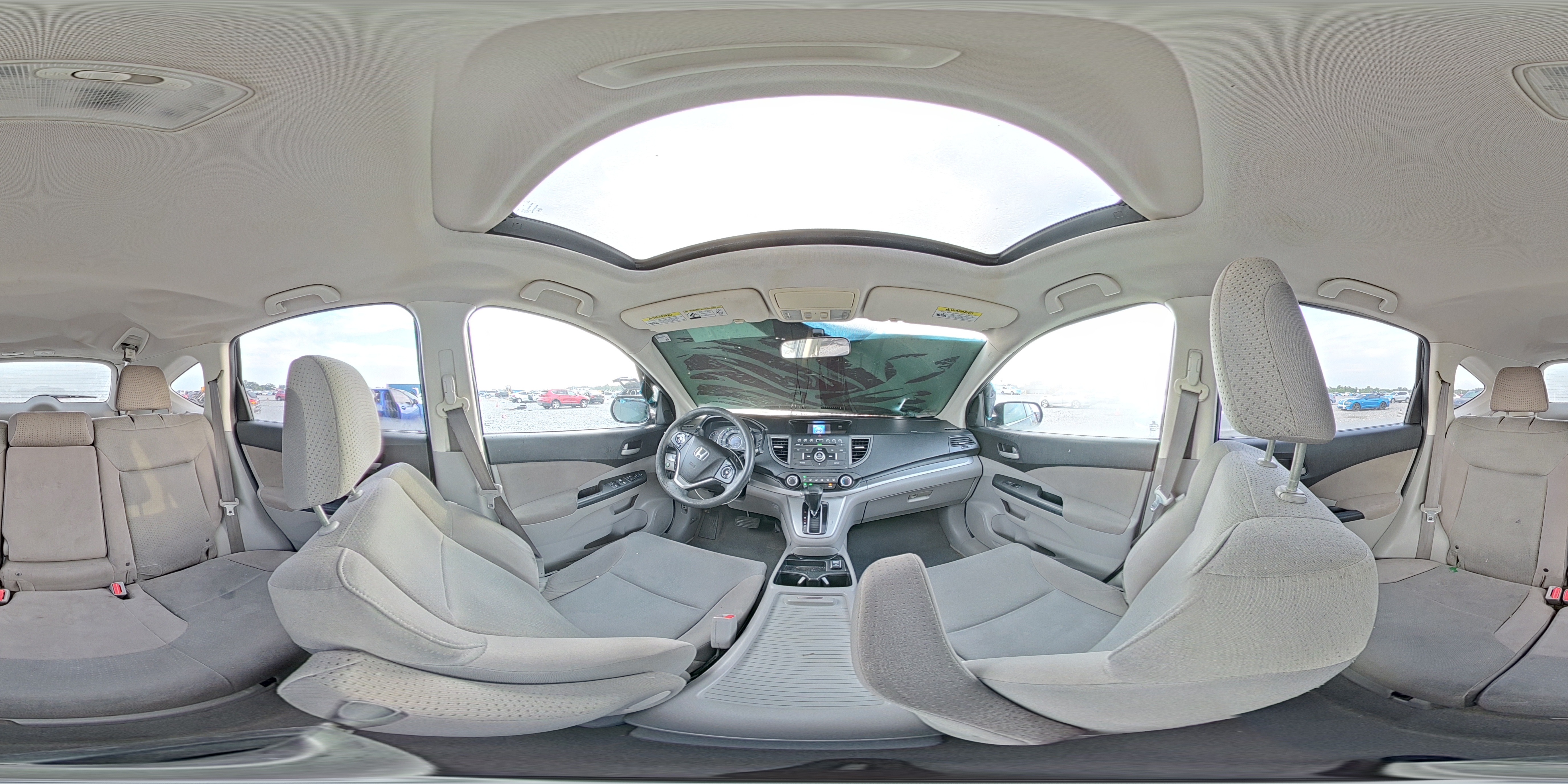2013 Honda Cr-v Ex Серый vin: 5J6RM4H58DL006923