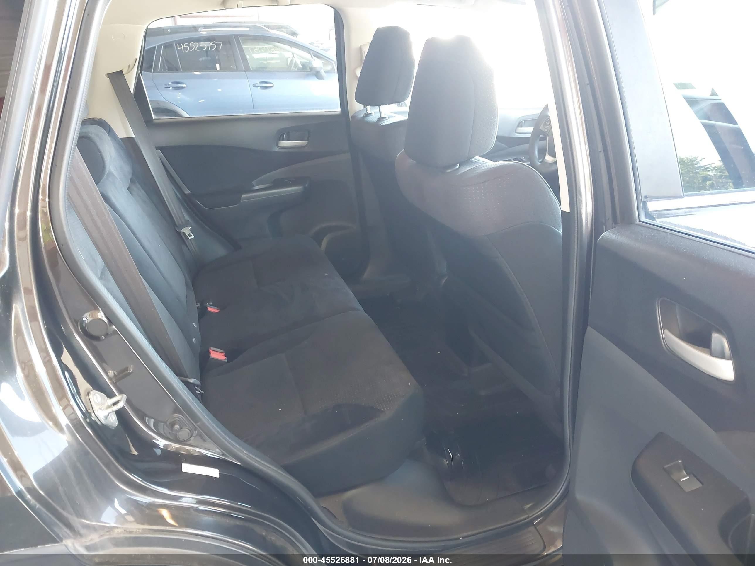 2013 Honda Cr-v Ex Черный vin: 5J6RM4H58DL008364