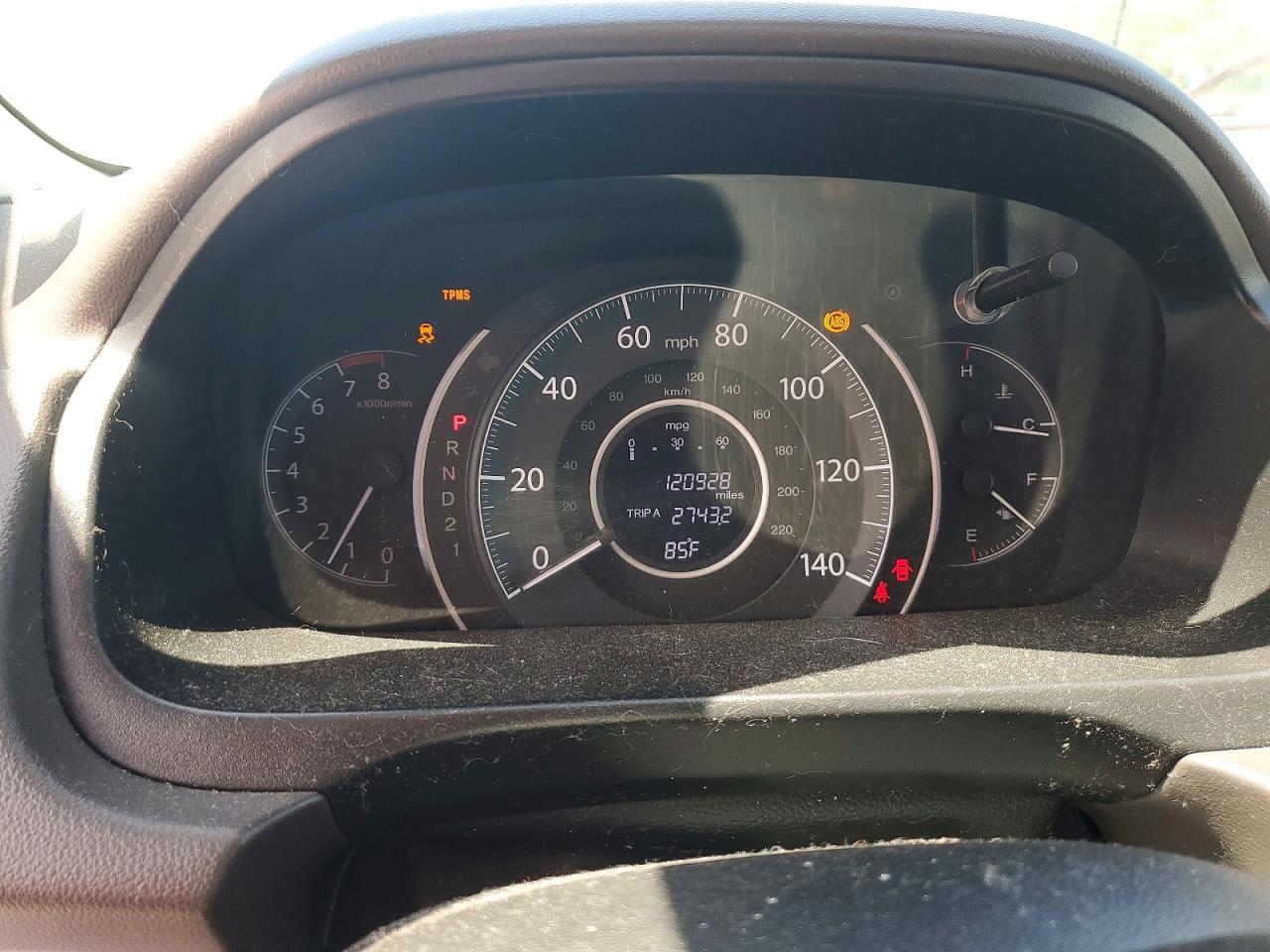 2013 Honda Cr-v Ex Blue vin: 5J6RM4H58DL008963