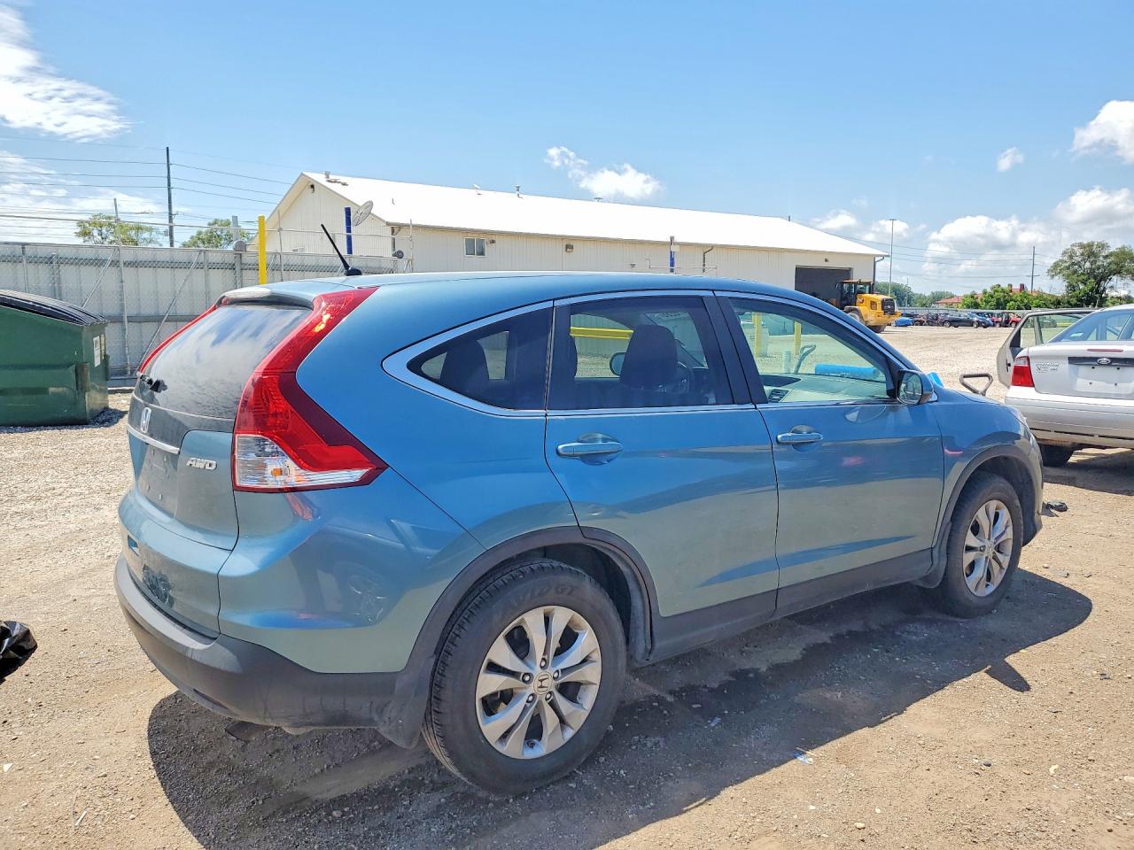 2013 Honda Cr-v Ex Blue vin: 5J6RM4H58DL008963