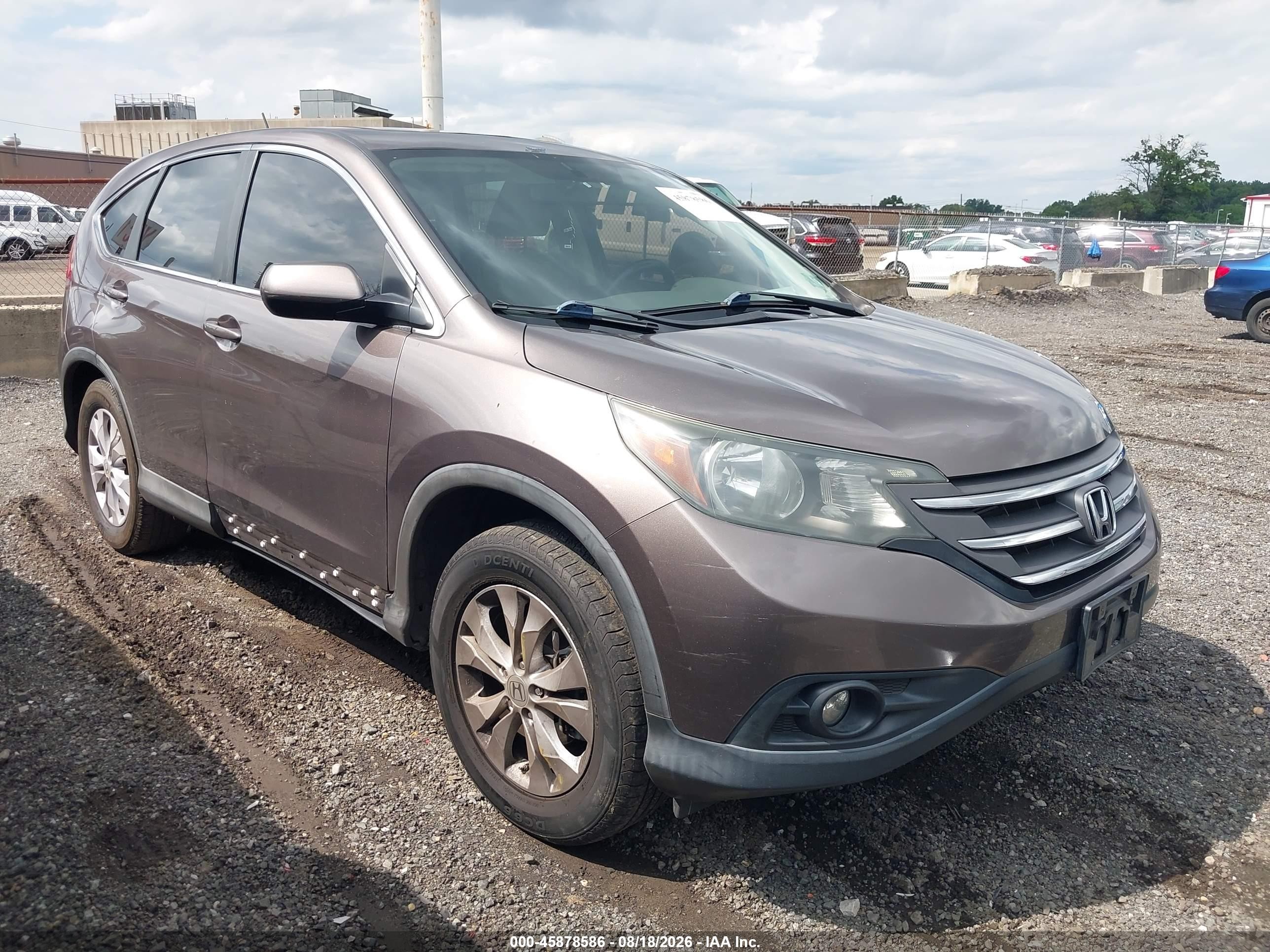 2013 Honda Cr-v Ex Beige vin: 5J6RM4H58DL030655