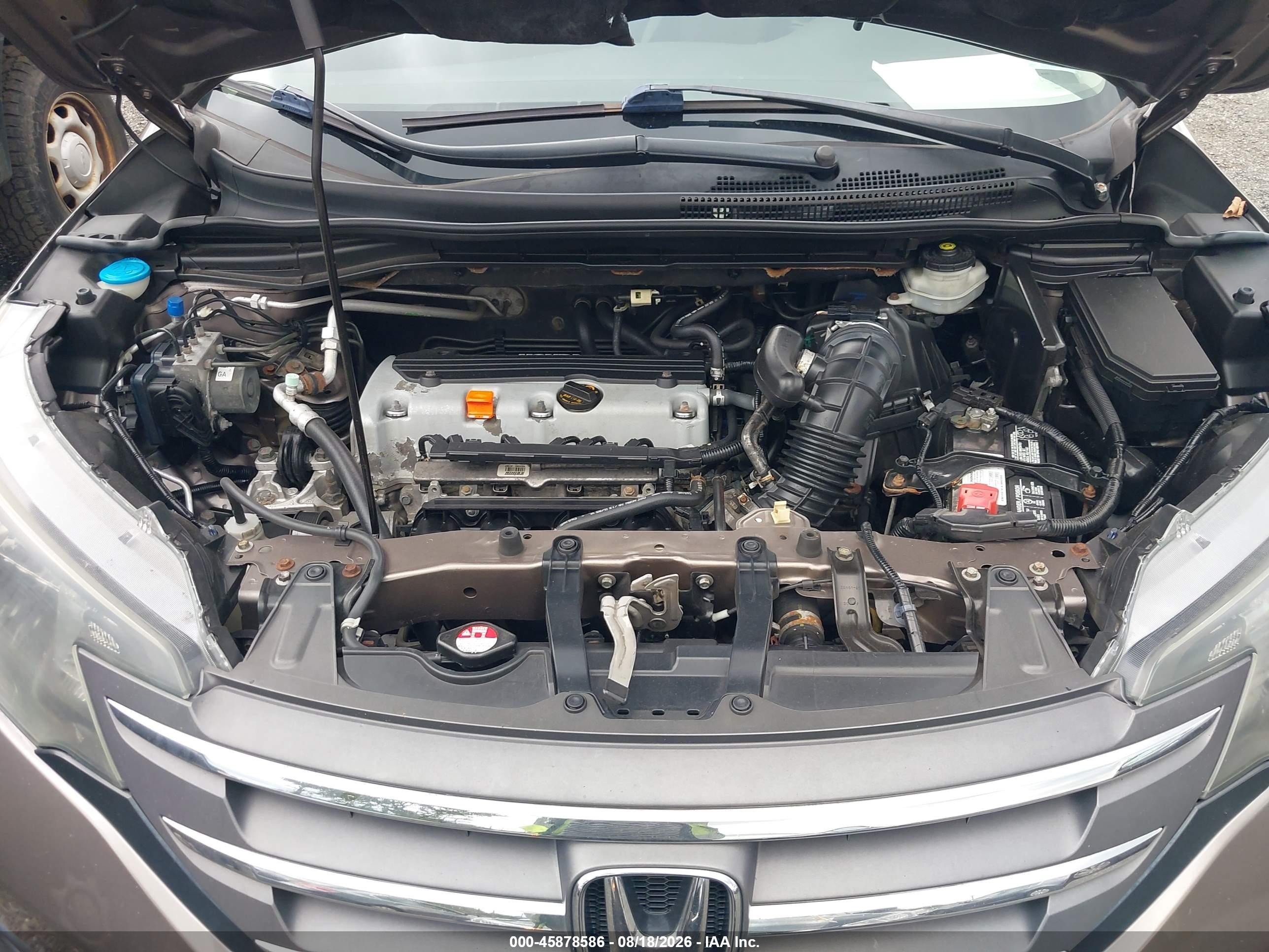2013 Honda Cr-v Ex Beige vin: 5J6RM4H58DL030655