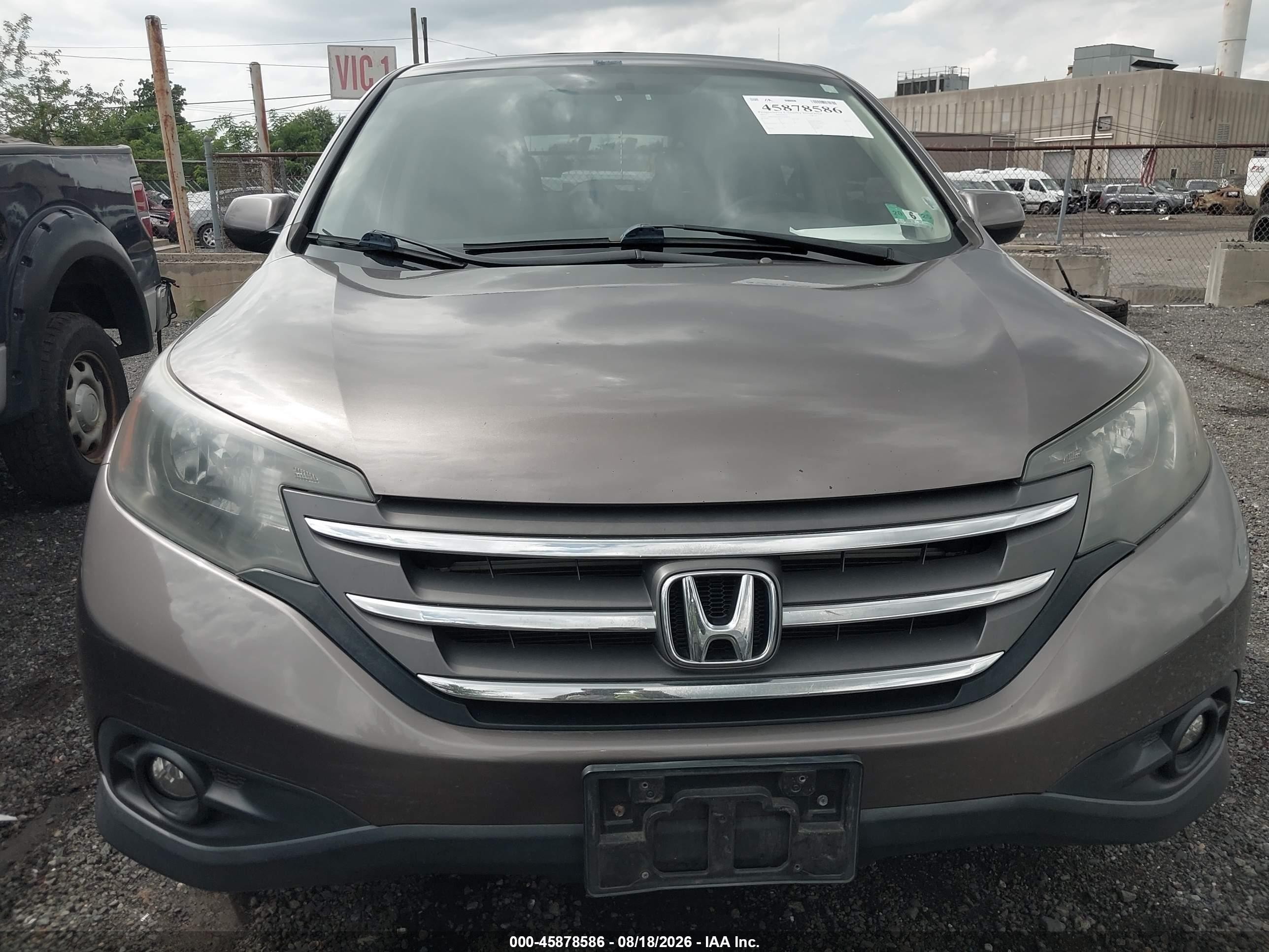 2013 Honda Cr-v Ex Beige vin: 5J6RM4H58DL030655