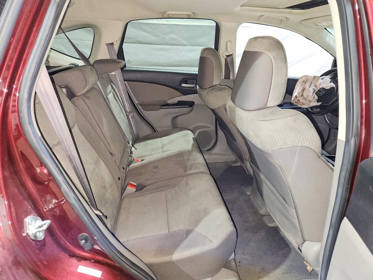 2013 Honda Cr-v Ex Maroon vin: 5J6RM4H58DL033961