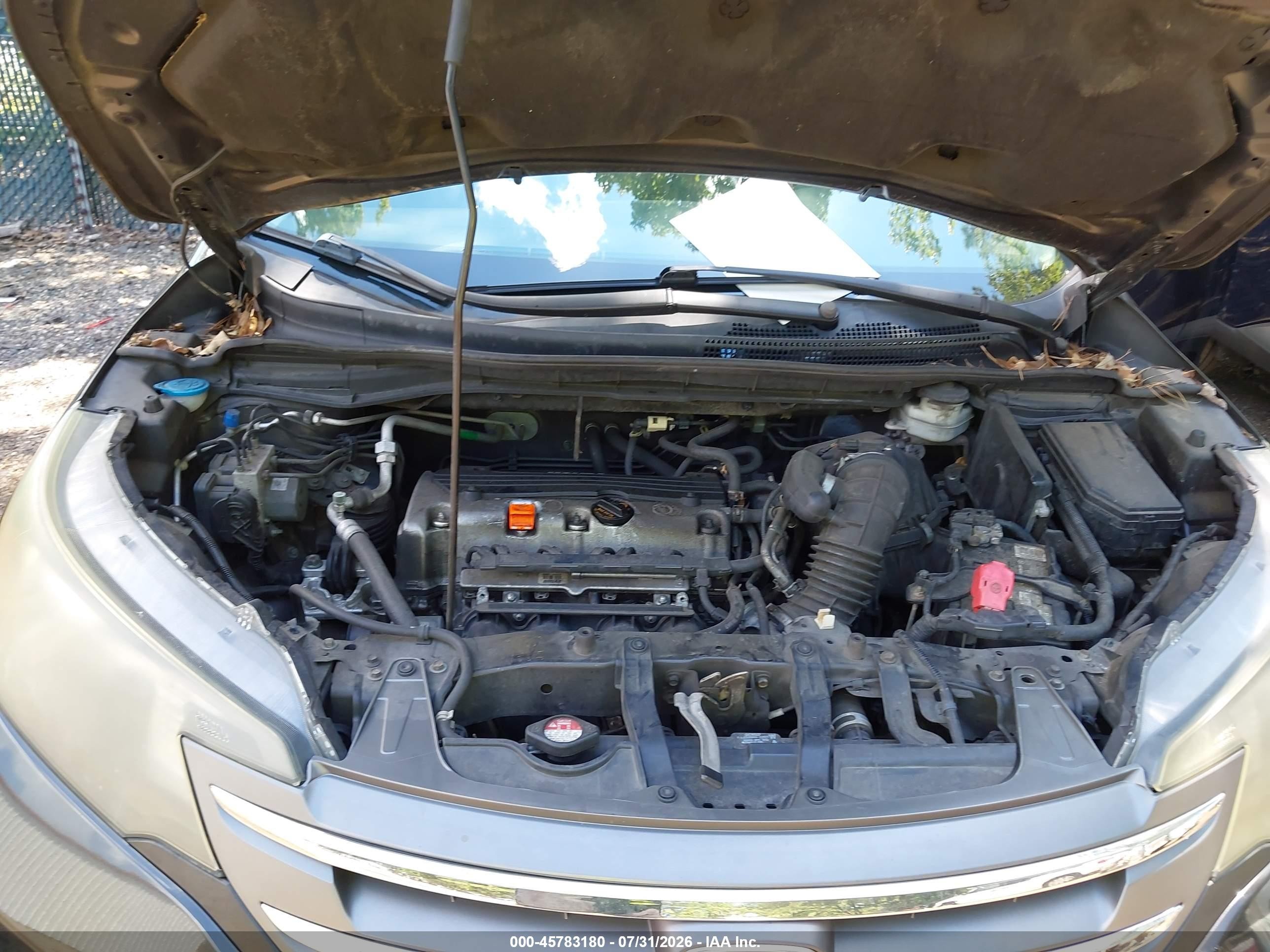 2013 Honda Cr-v Ex Brown vin: 5J6RM4H58DL057449