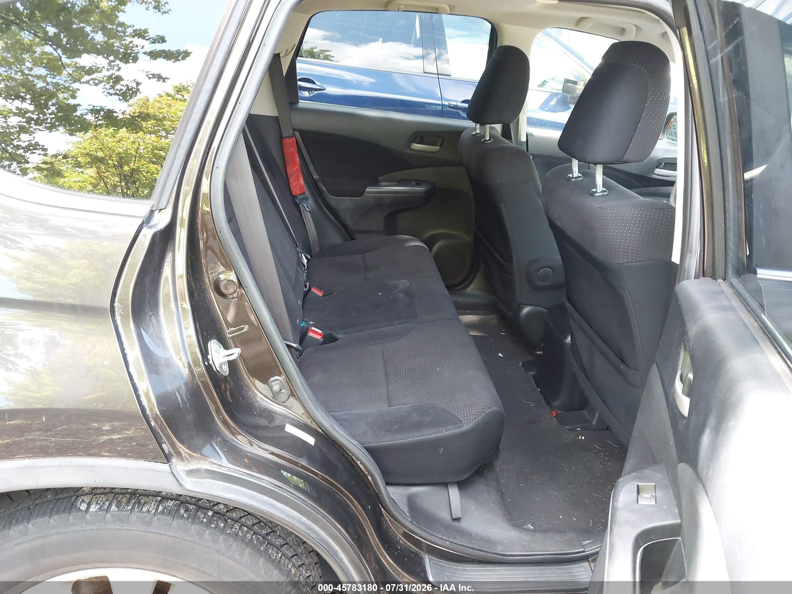 2013 Honda Cr-v Ex Brown vin: 5J6RM4H58DL057449