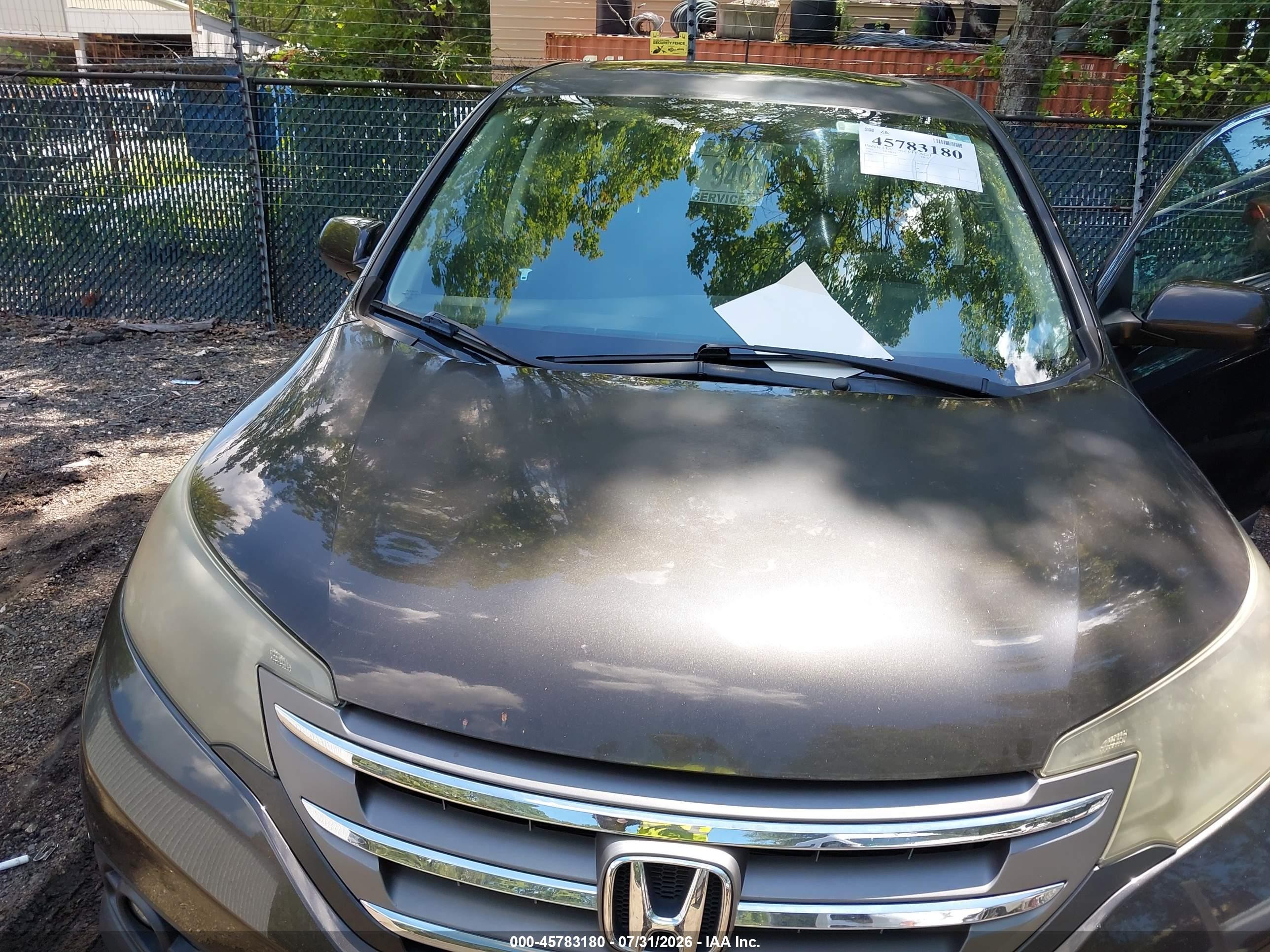 2013 Honda Cr-v Ex Brown vin: 5J6RM4H58DL057449