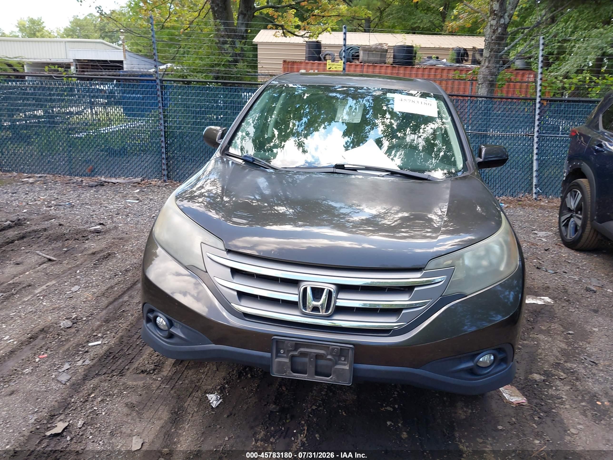 2013 Honda Cr-v Ex Brown vin: 5J6RM4H58DL057449