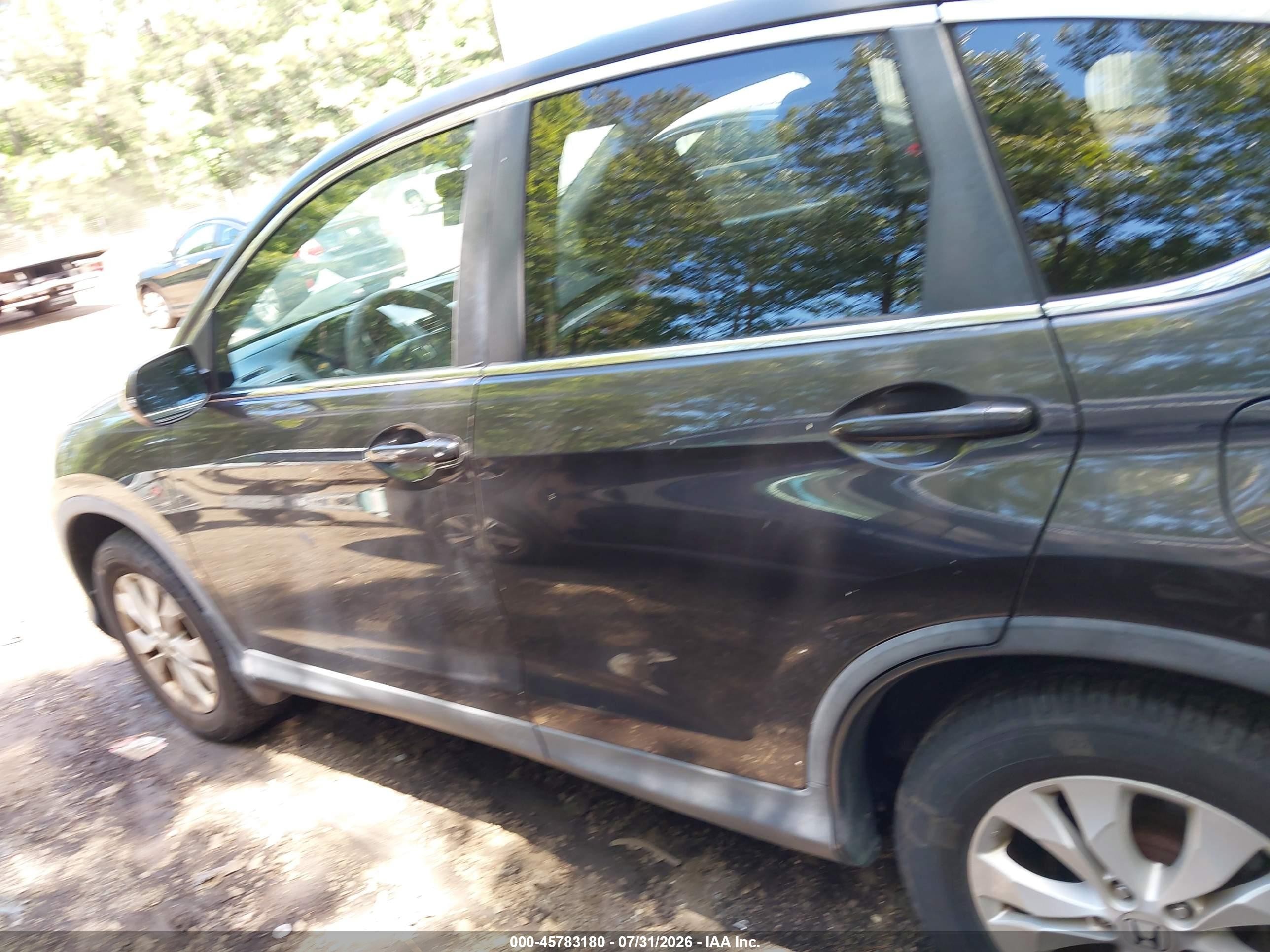 2013 Honda Cr-v Ex Brown vin: 5J6RM4H58DL057449