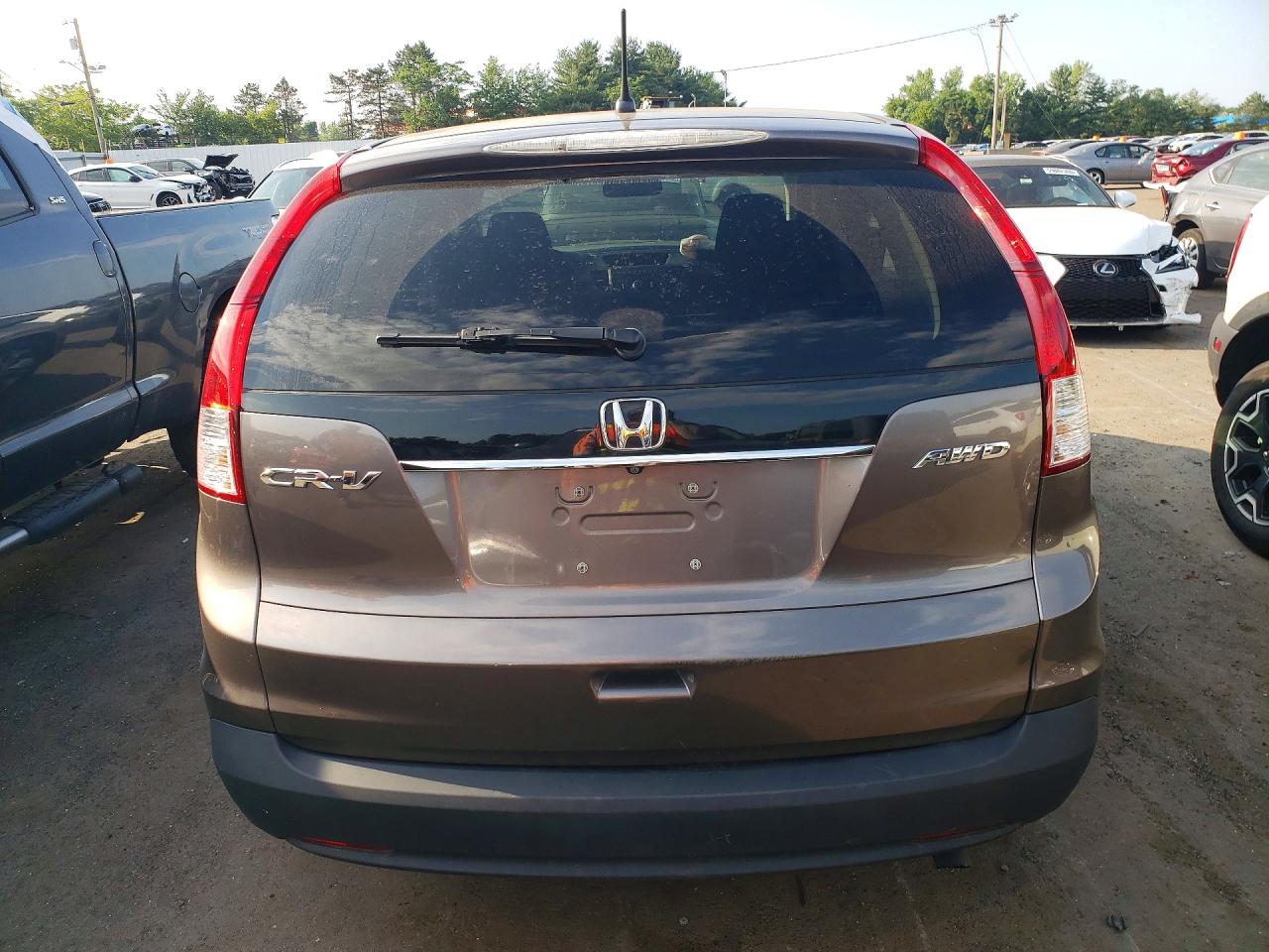 2013 Honda Cr-v Ex Brown vin: 5J6RM4H58DL082190
