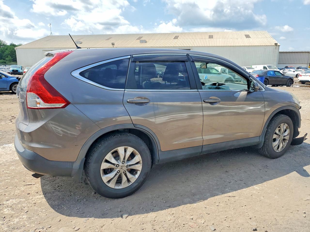 2014 Honda Cr-v Ex Серый vin: 5J6RM4H58EL005952