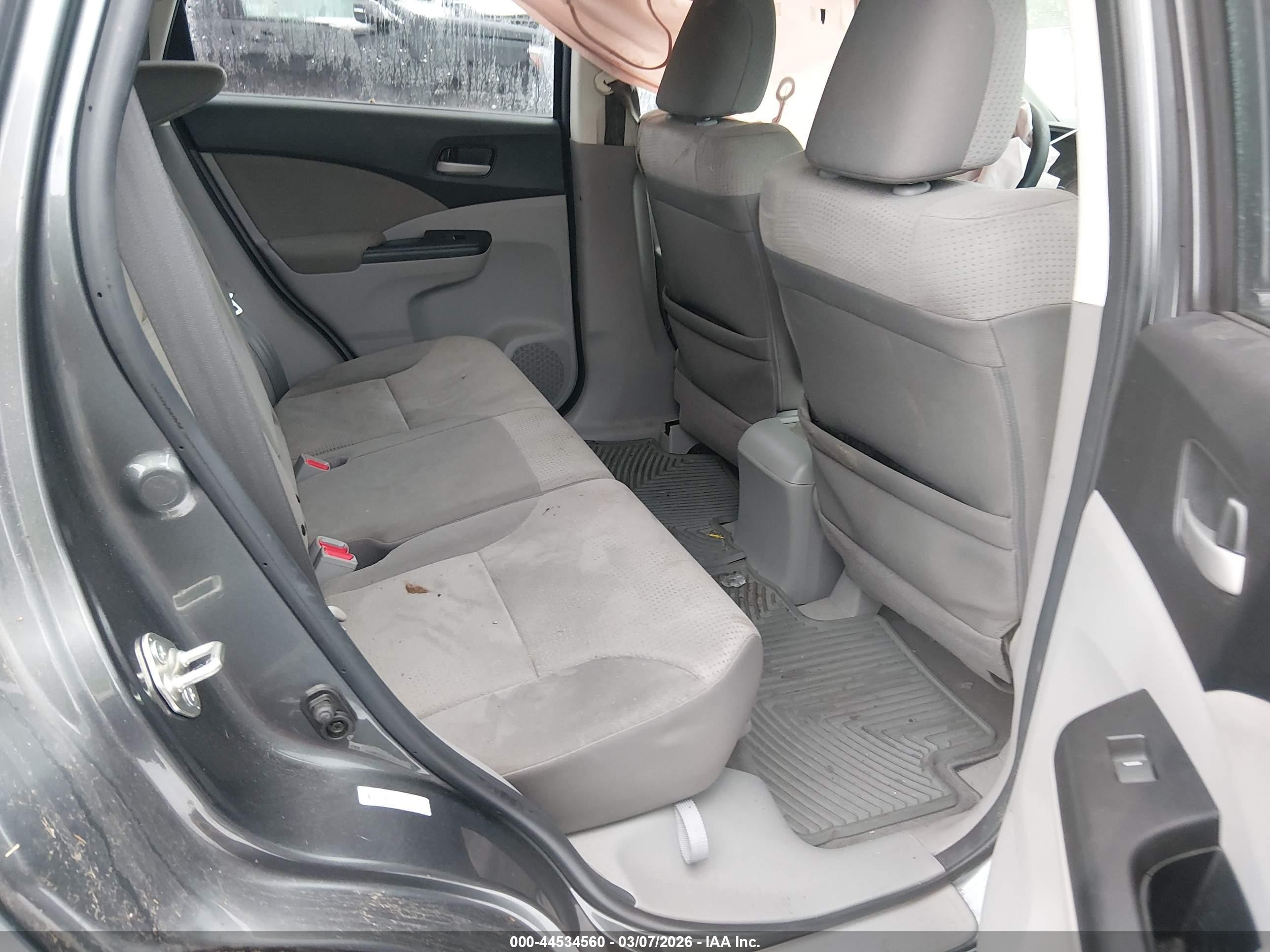 2014 Honda Cr-v Ex Серый vin: 5J6RM4H58EL008303