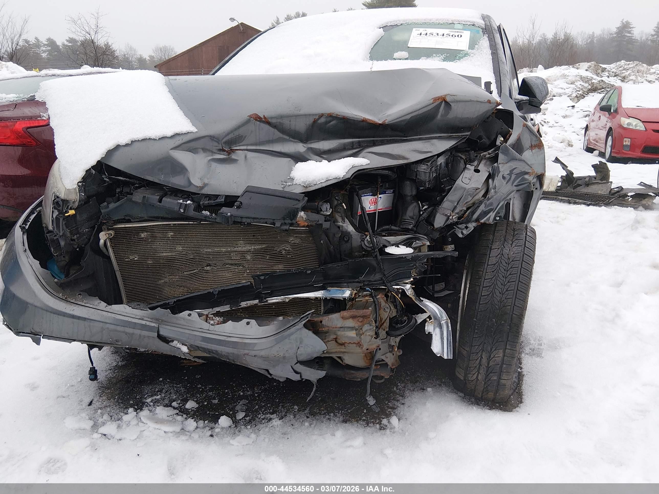 2014 Honda Cr-v Ex Серый vin: 5J6RM4H58EL008303