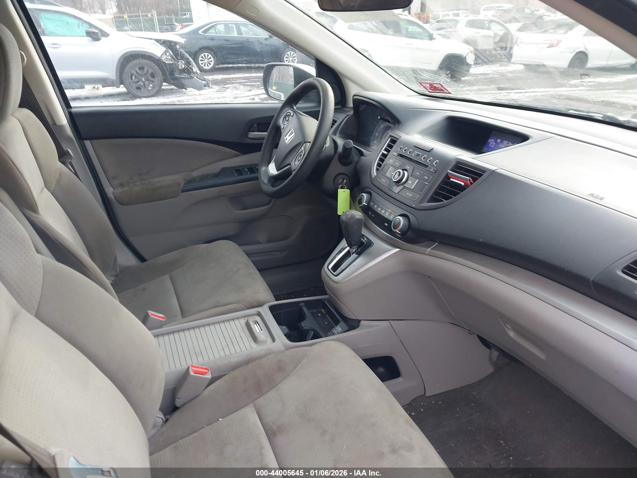 2014 Honda Cr-v Ex Silver vin: 5J6RM4H58EL025621