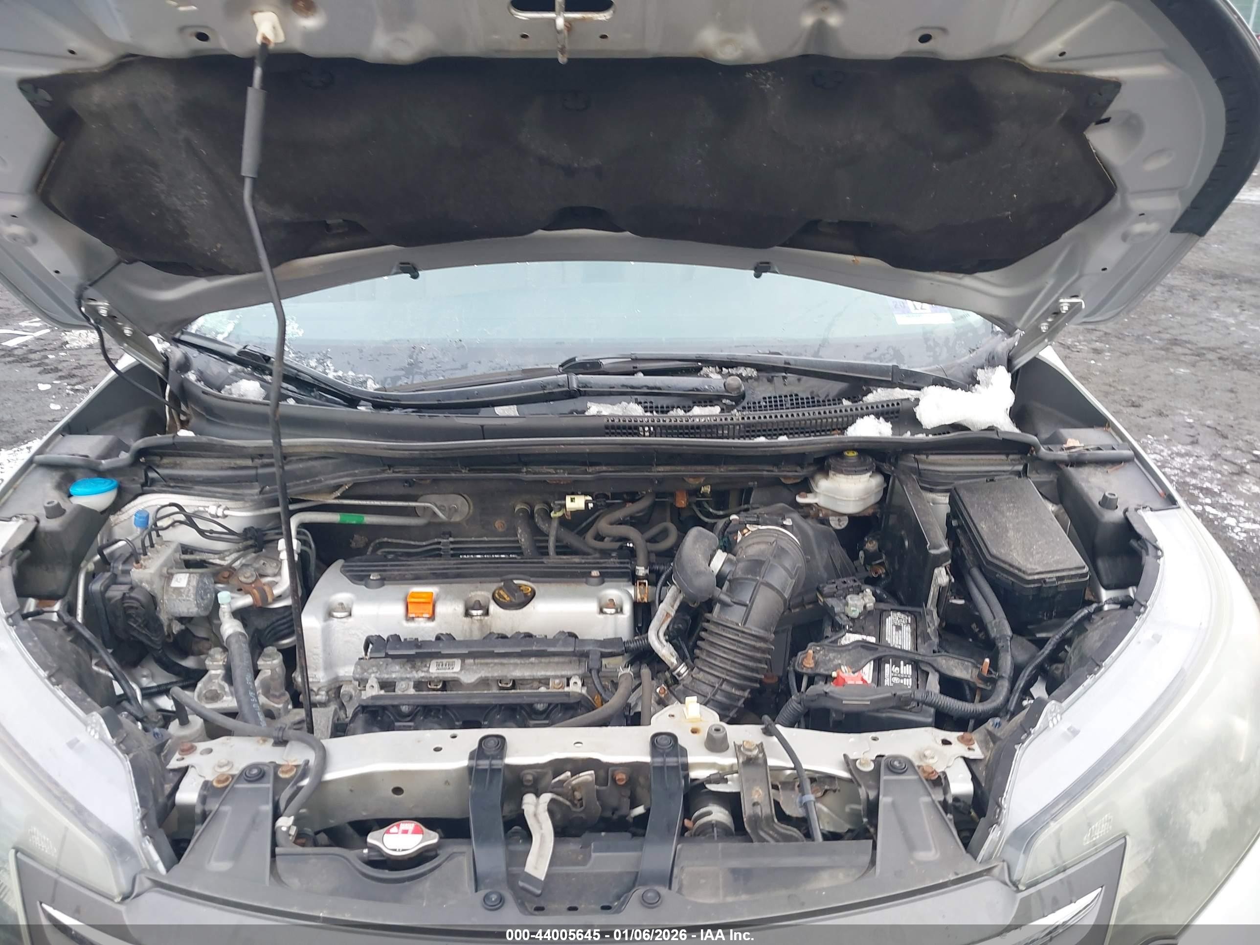 2014 Honda Cr-v Ex Silver vin: 5J6RM4H58EL025621