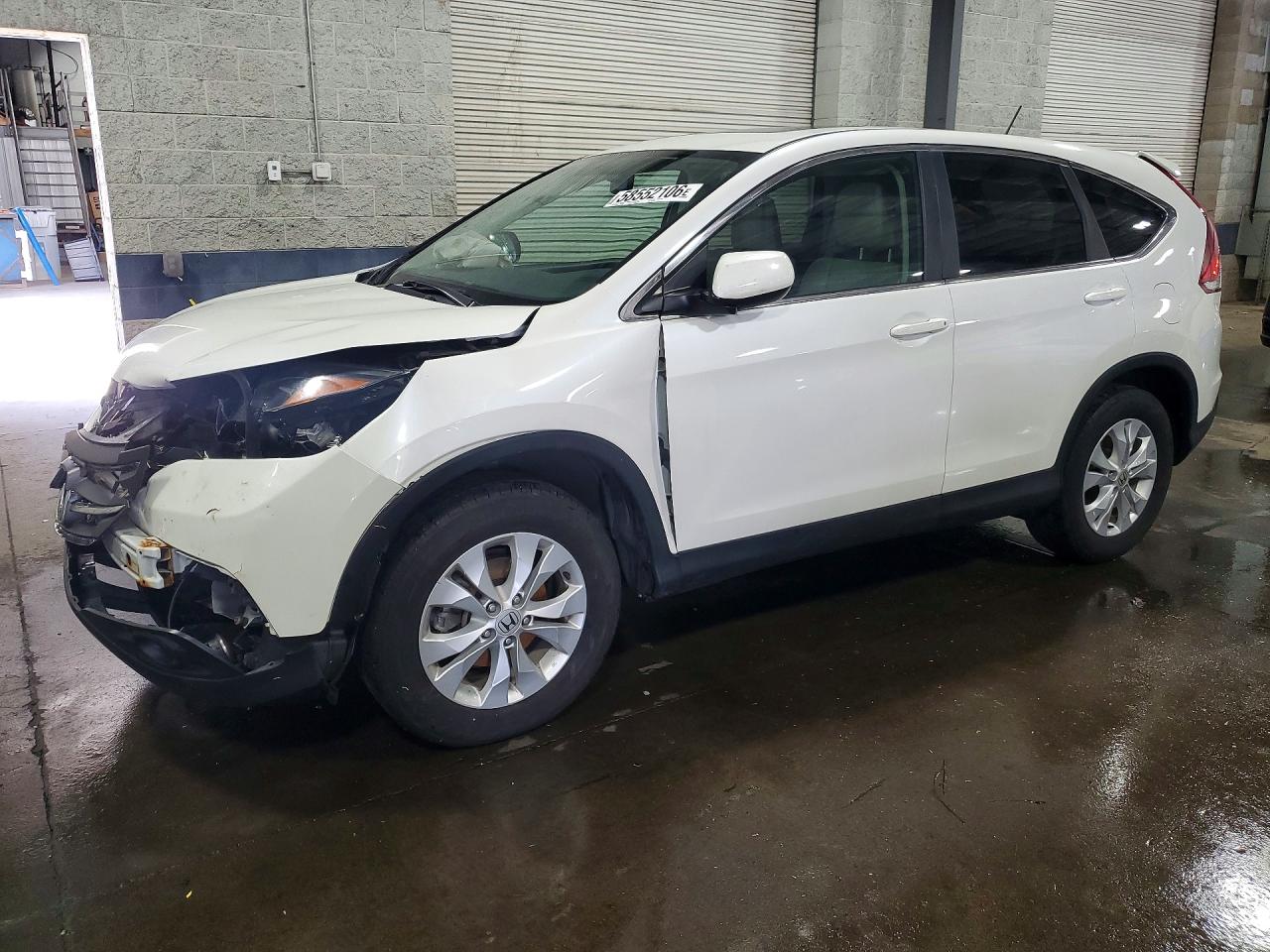 2014 Honda Cr-v Ex Белый vin: 5J6RM4H58EL027319
