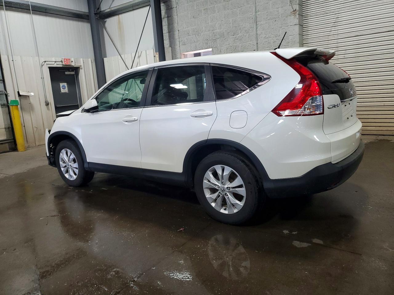 2014 Honda Cr-v Ex White vin: 5J6RM4H58EL027319