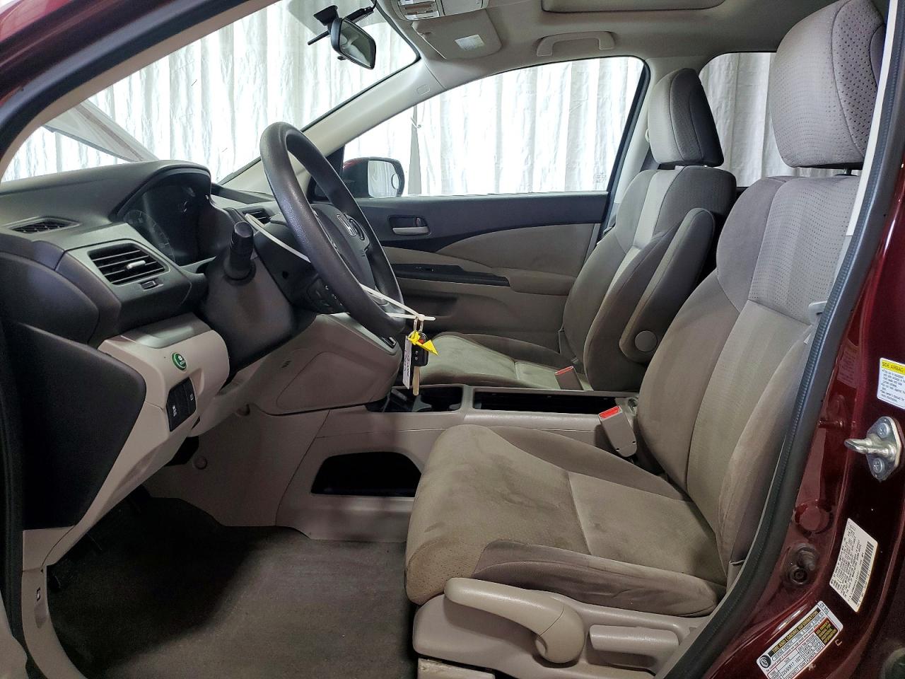 2014 Honda Cr-v Ex Burgundy vin: 5J6RM4H58EL042127