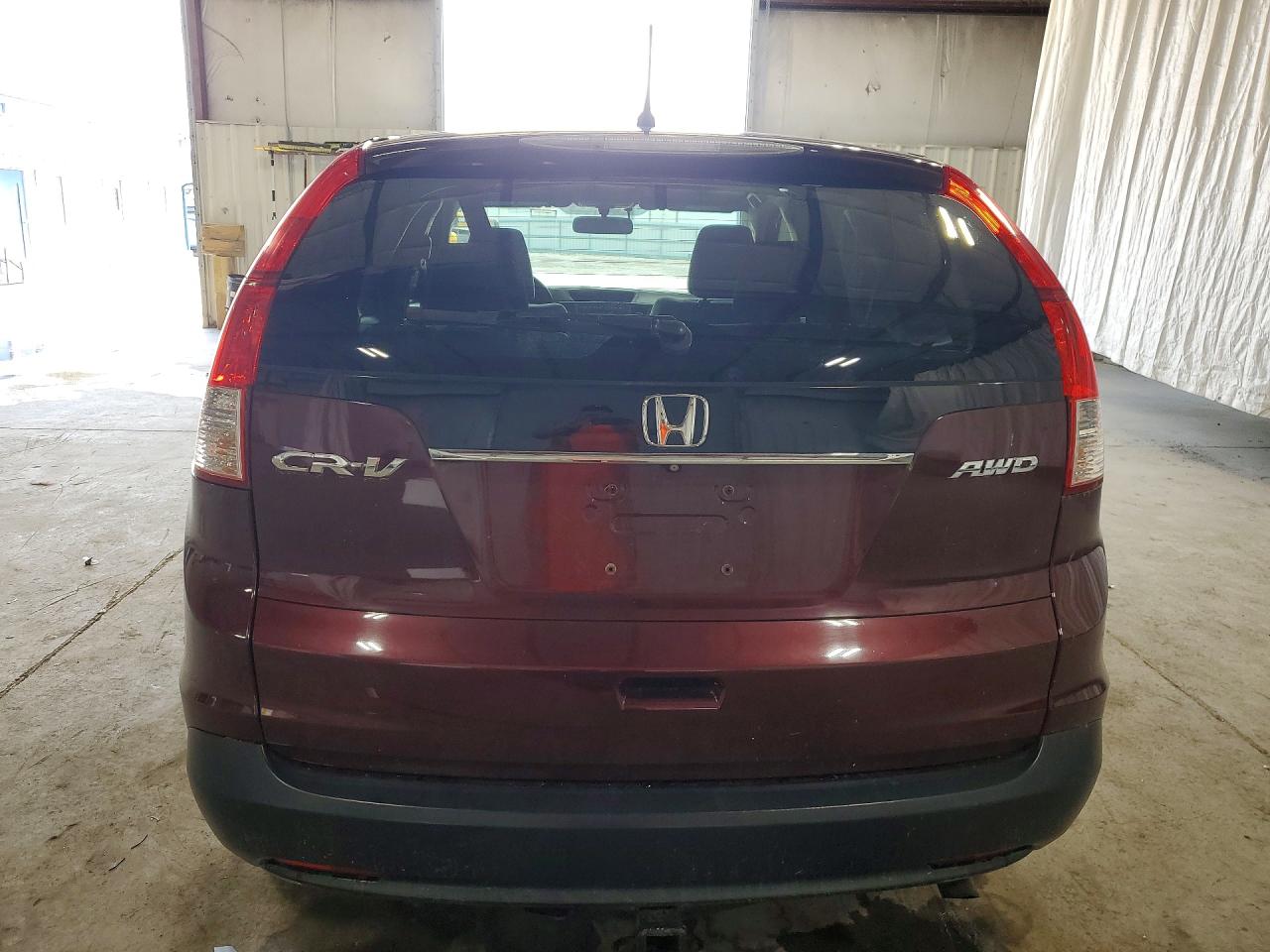 2014 Honda Cr-v Ex Burgundy vin: 5J6RM4H58EL042127