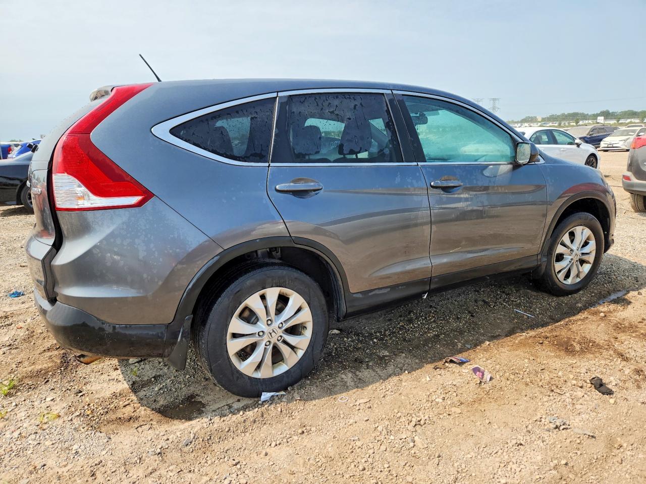 2014 Honda Cr-v Ex Gray vin: 5J6RM4H58EL073474